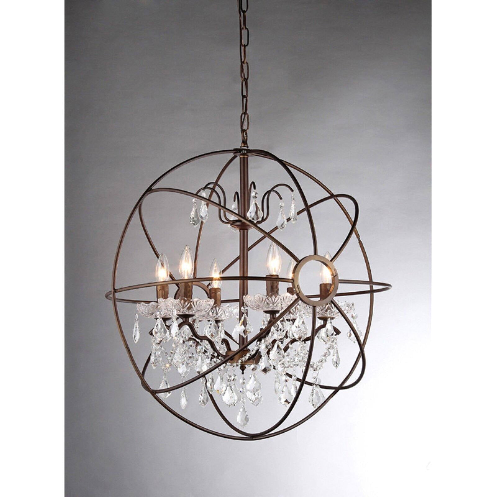 Edwards Antique Bronze 32-inch Chandelier