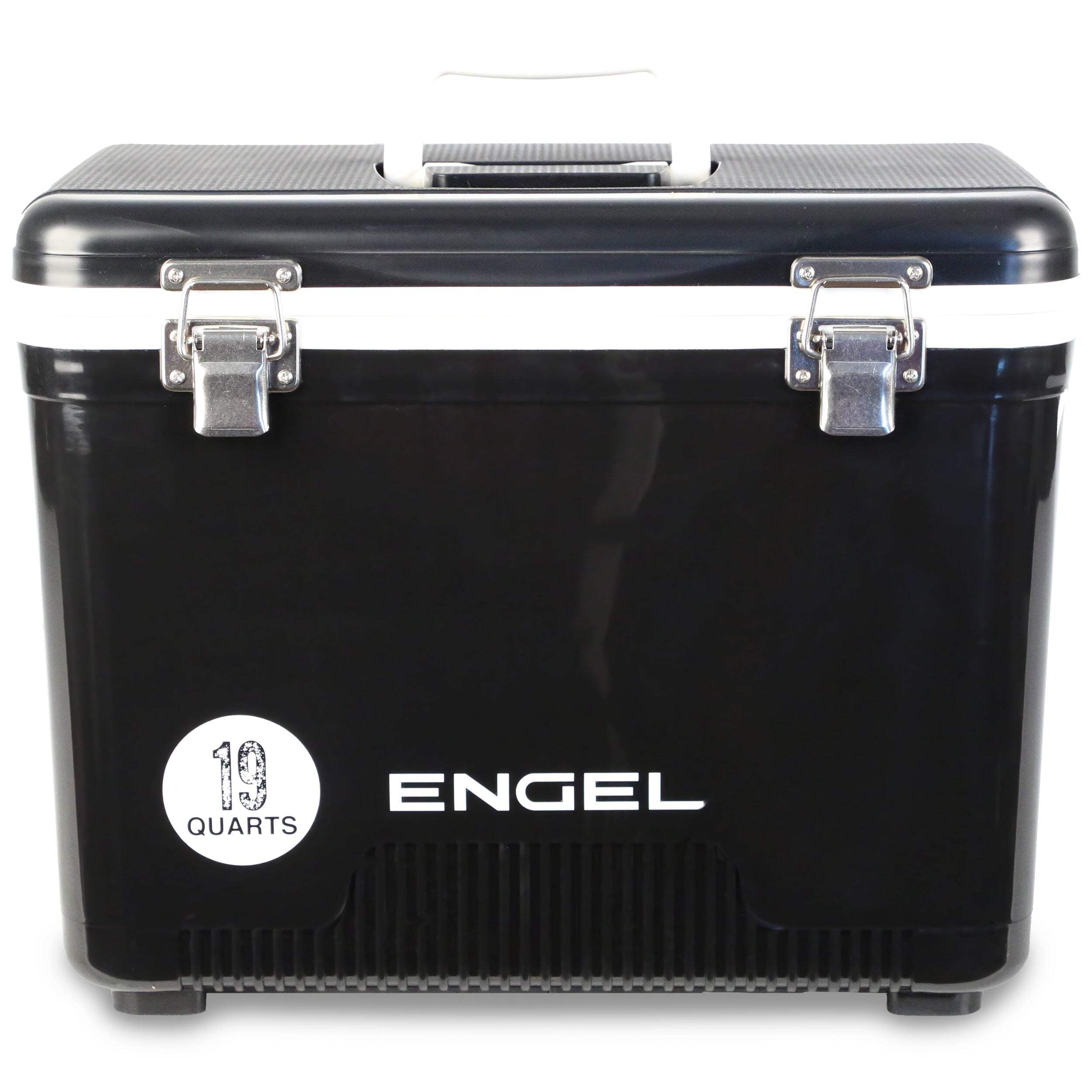 ENGEL 19 Qt Leak-Proof Compact Insulated Drybox Cooler - Black