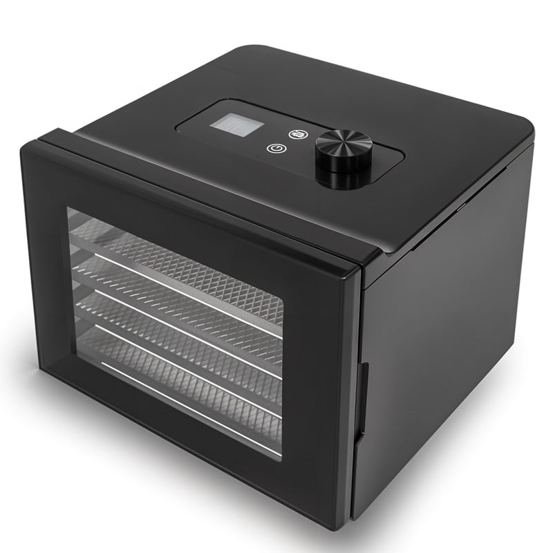 Elite Cuisine EFD580 Digital Food Dehydrator with 4 Stainless Steel Trays