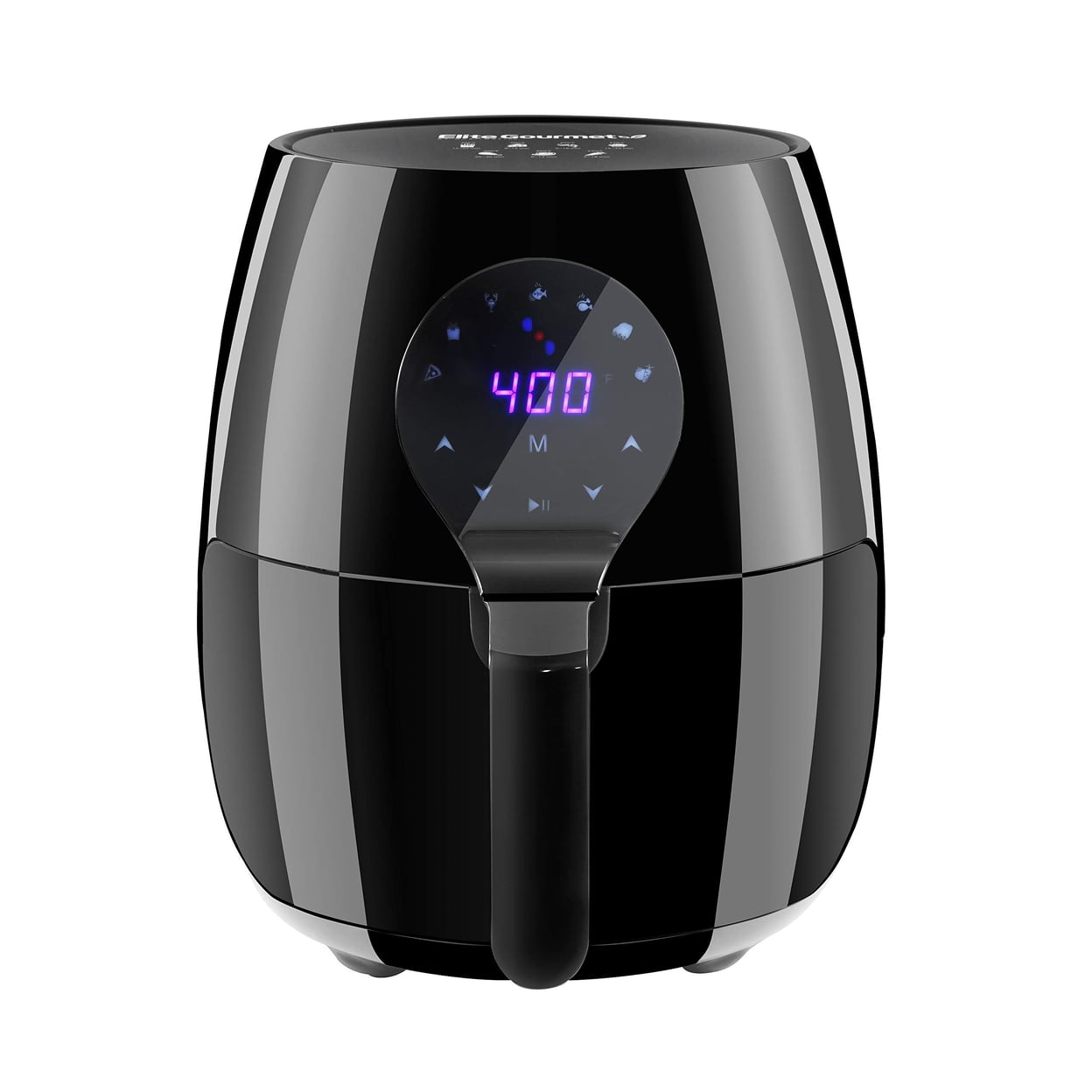 Elite Gourmet 5.3 Qt. Air Fryer (black)