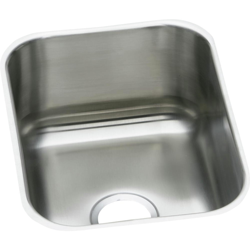 Elkay DXUH1318 Dayton 16 in. x 20-1/2 in. x 8 in., Single Bowl Undermount Bar Sink (Stainless Steel)