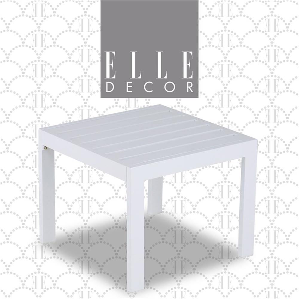 Elle Decor Paloma Outdoor Side Table White