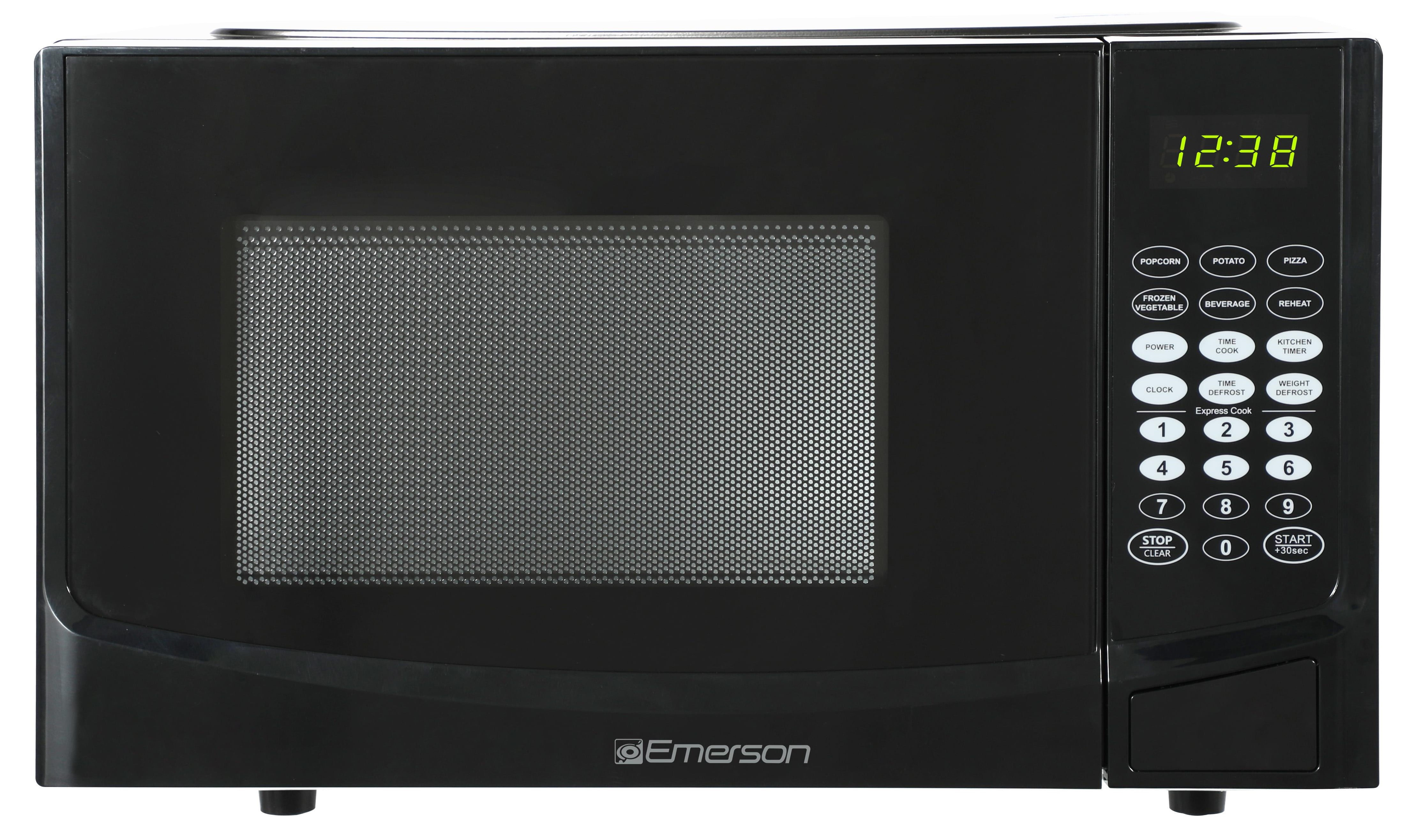 Emerson 0.9 Cu Ft 900 Watt, Touch Control Microwave Oven, Black - MW9255B