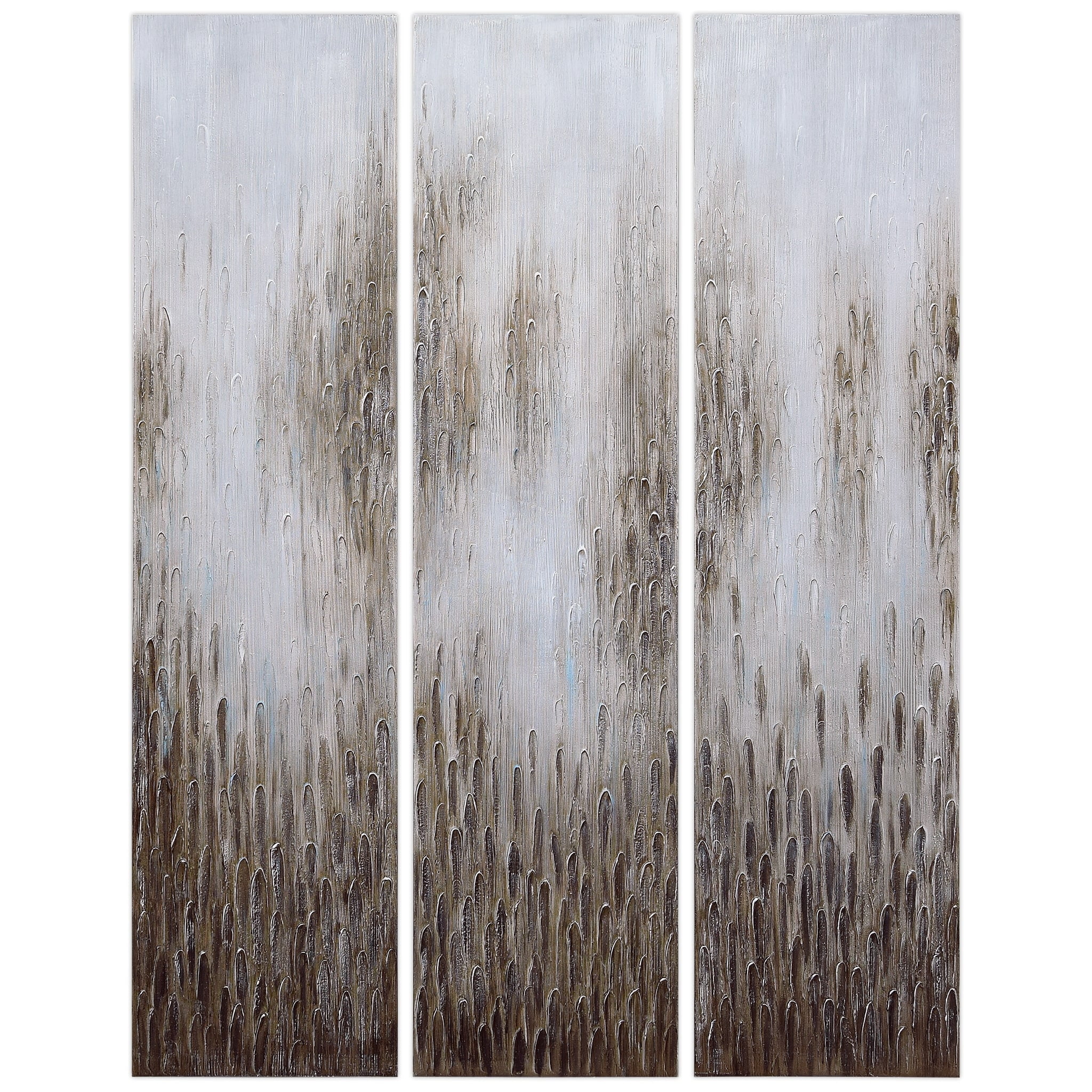 Empire Art Textured Abstract Painting, Set of 3, by Martin Edwards