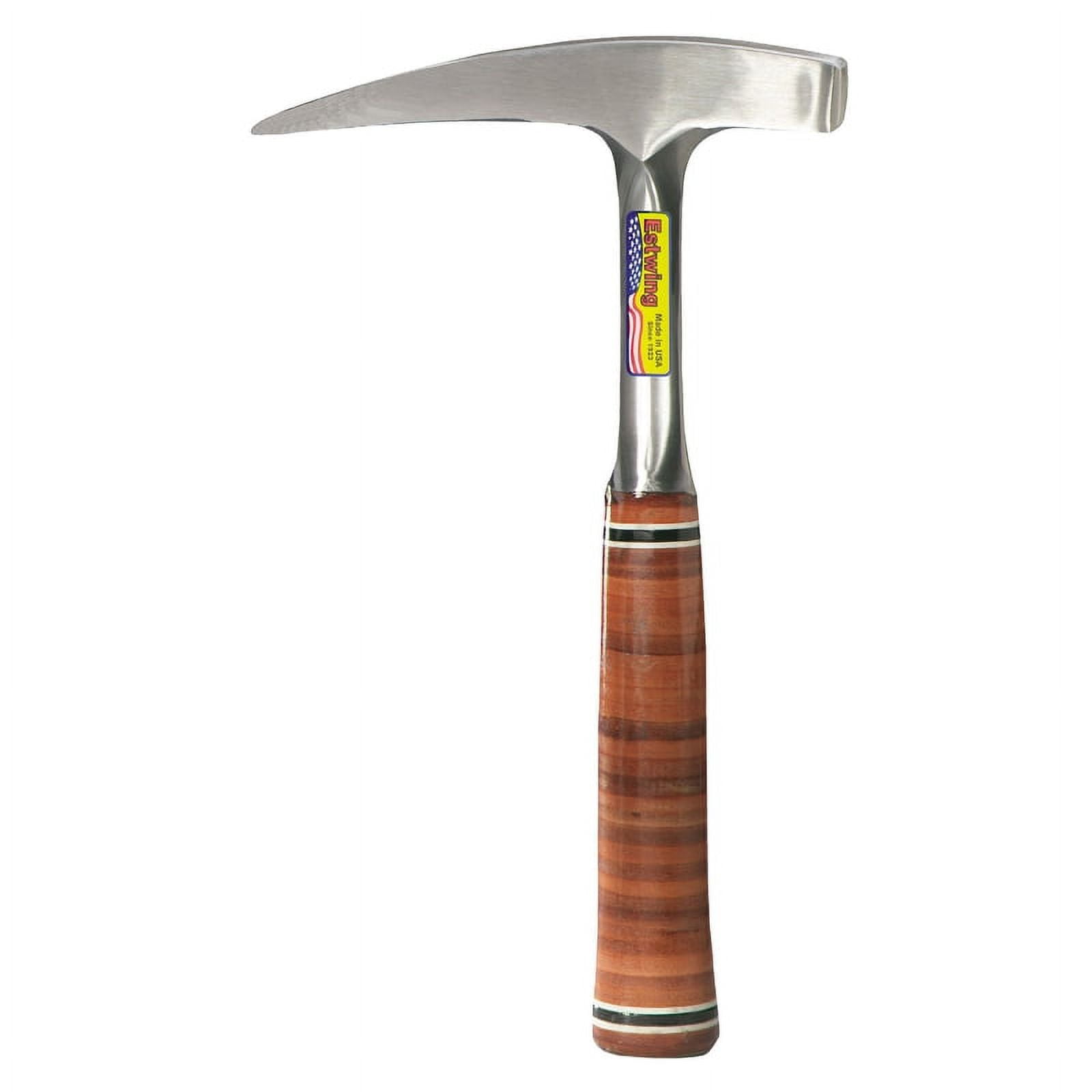 Estwing 22 Oz. Pointed Tip Rock Pick - Leather Grip - Wild Tide