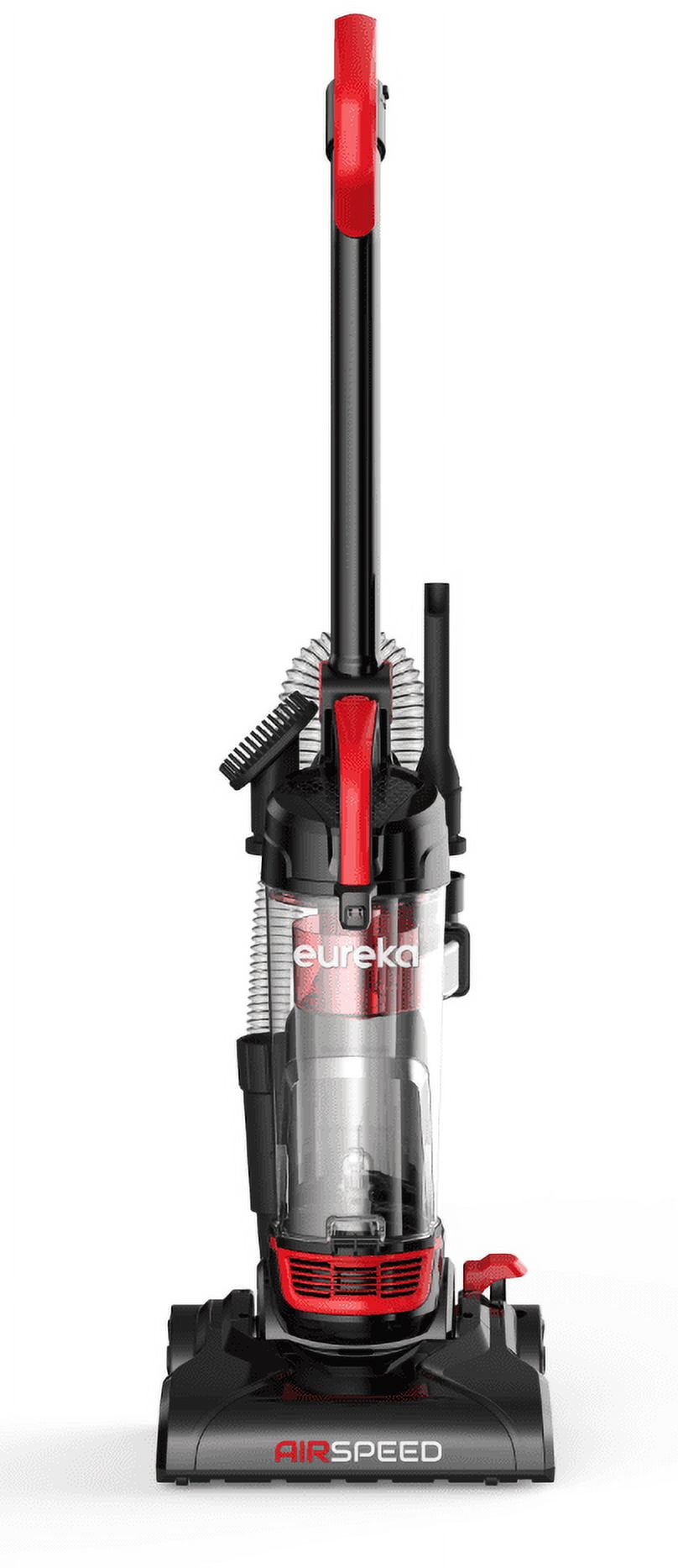 Eureka Air Speed Compact Bagless Upright Carpet & Hard-Floor Vacuum Cleaner, NEU102, Red, New