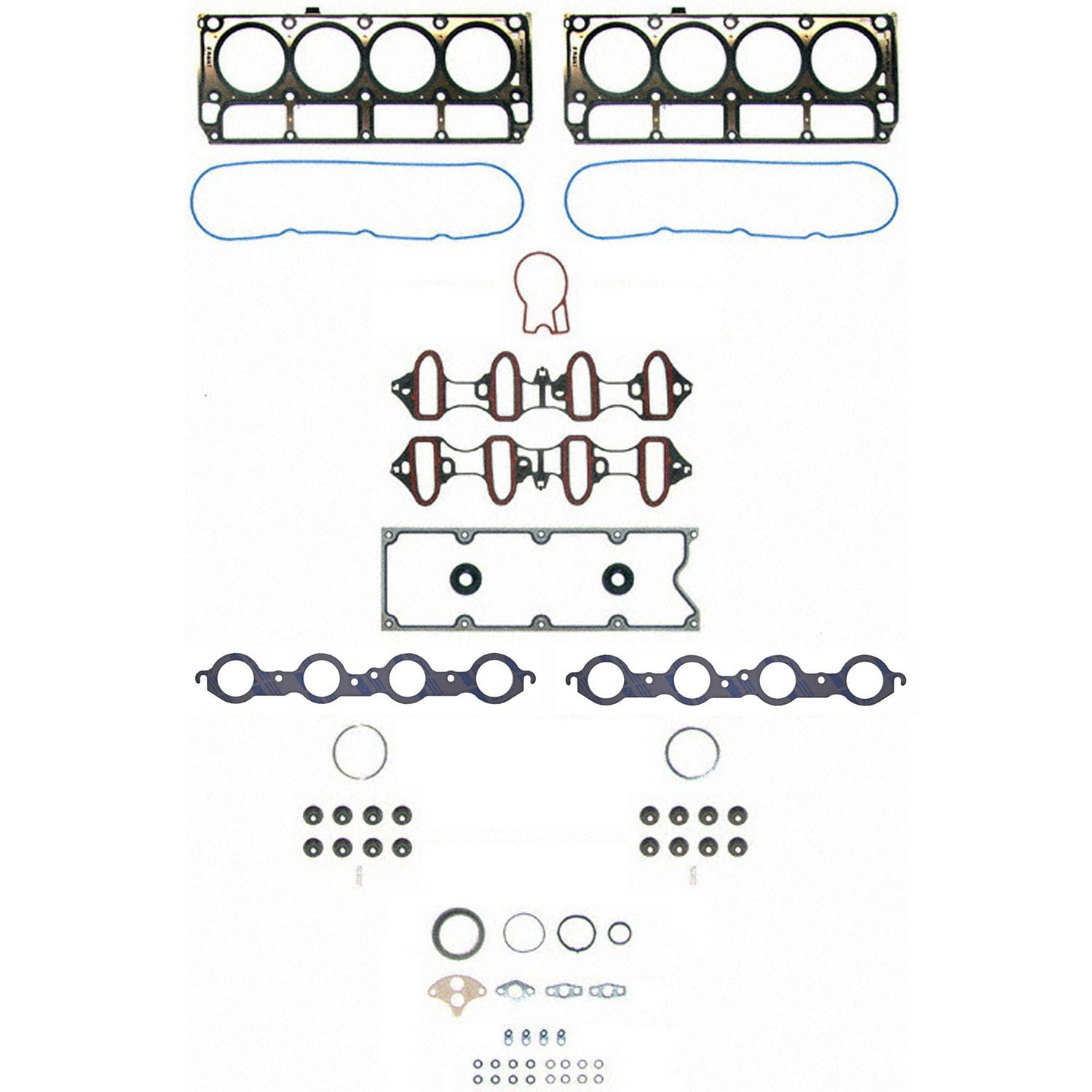 FEL-PRO HS 26191 PT Head Gasket Set Fits select: 2002-2003 CHEVROLET SILVERADO, 2002-2003 CHEVROLET TAHOE