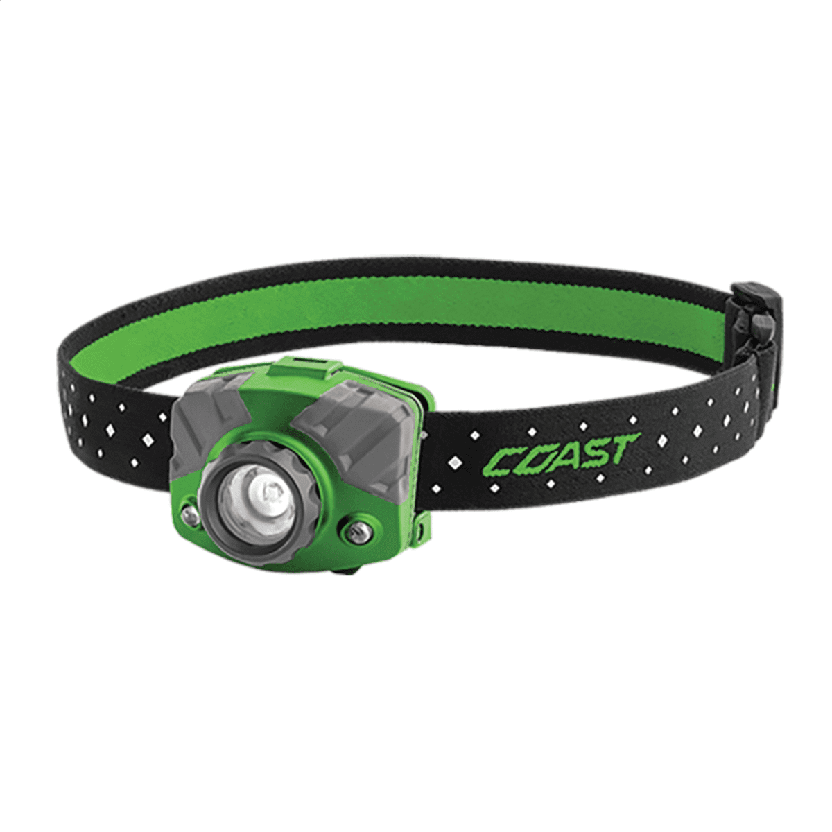 FL75R RECHARGEABLE HEADLAMP GREEN BODY IN GIFT BOX