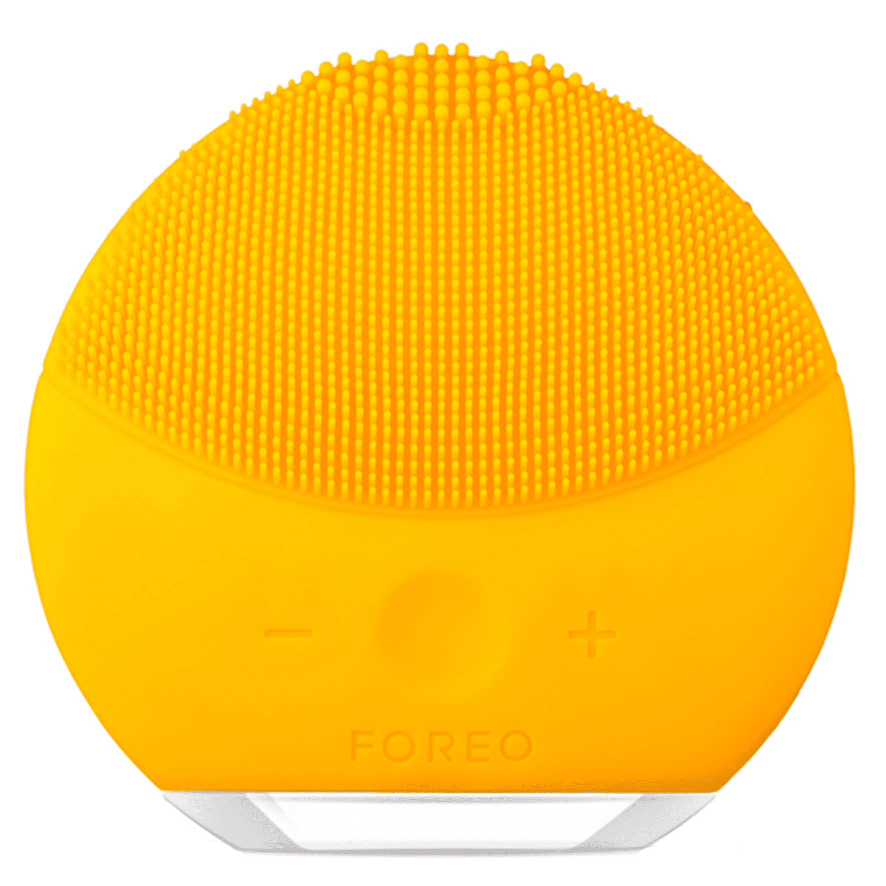 FOREO LUNA Mini 2 Facial Cleansing Brush for All Skin Types with Gentle Exfoliation and Sonic Cleansing, Sunflower Yello