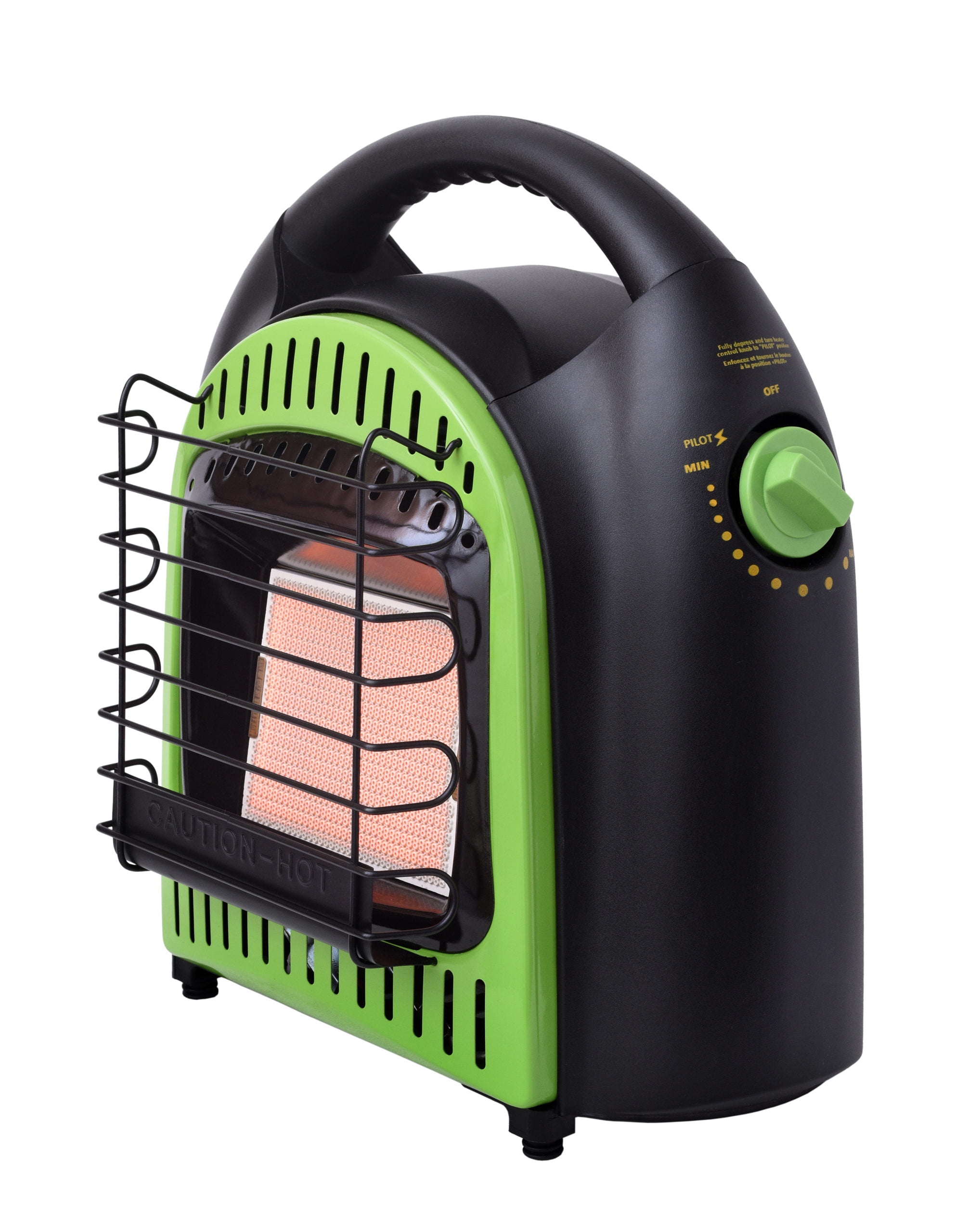 Flame King 10,000 BTU Propane Space Radiant Portable Heater for Camping & Ice Fishing