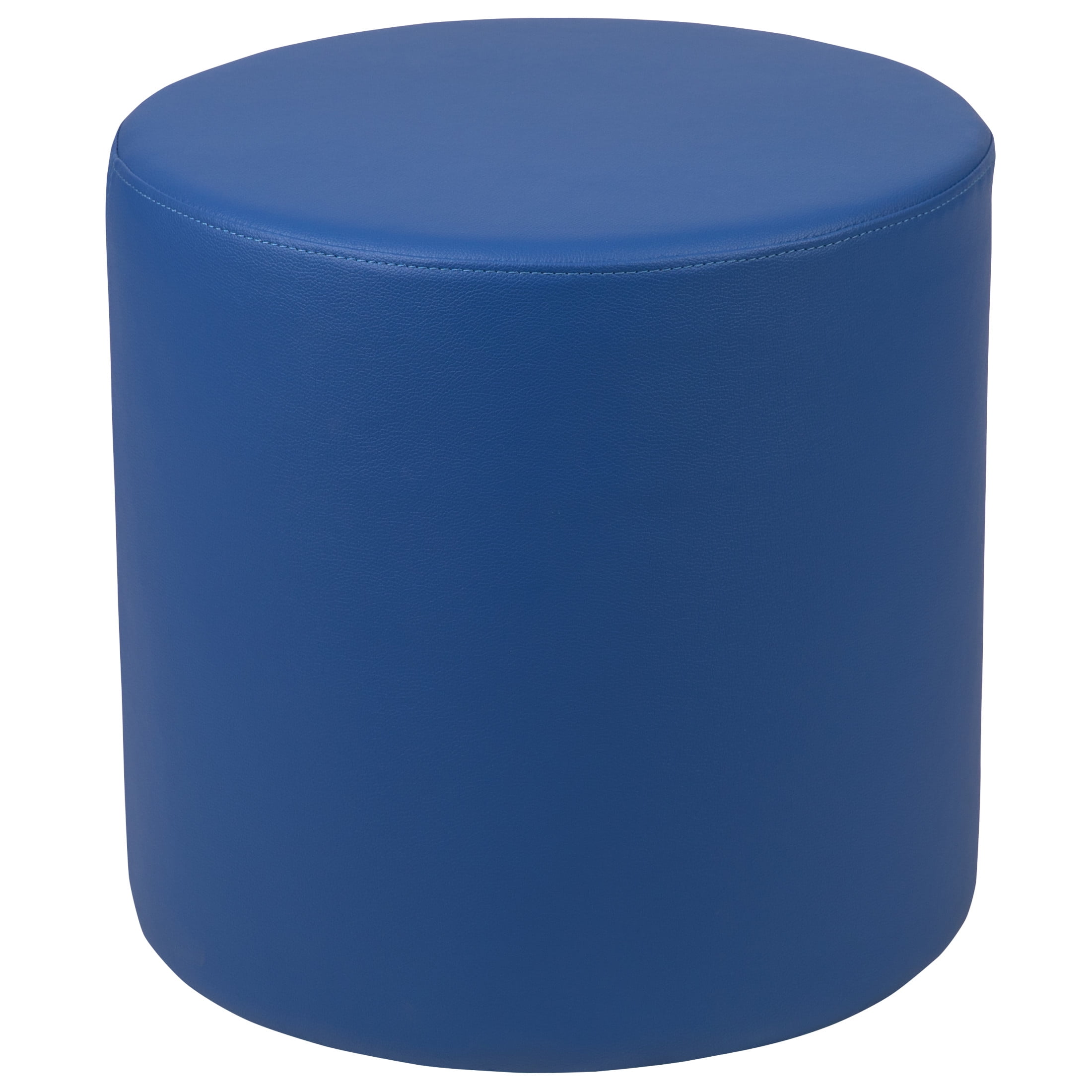 Flash Furniture Nicholas Soft Seating Flexible Circle for Classrooms and Common Spaces - 18" Seat Height (Blue)
