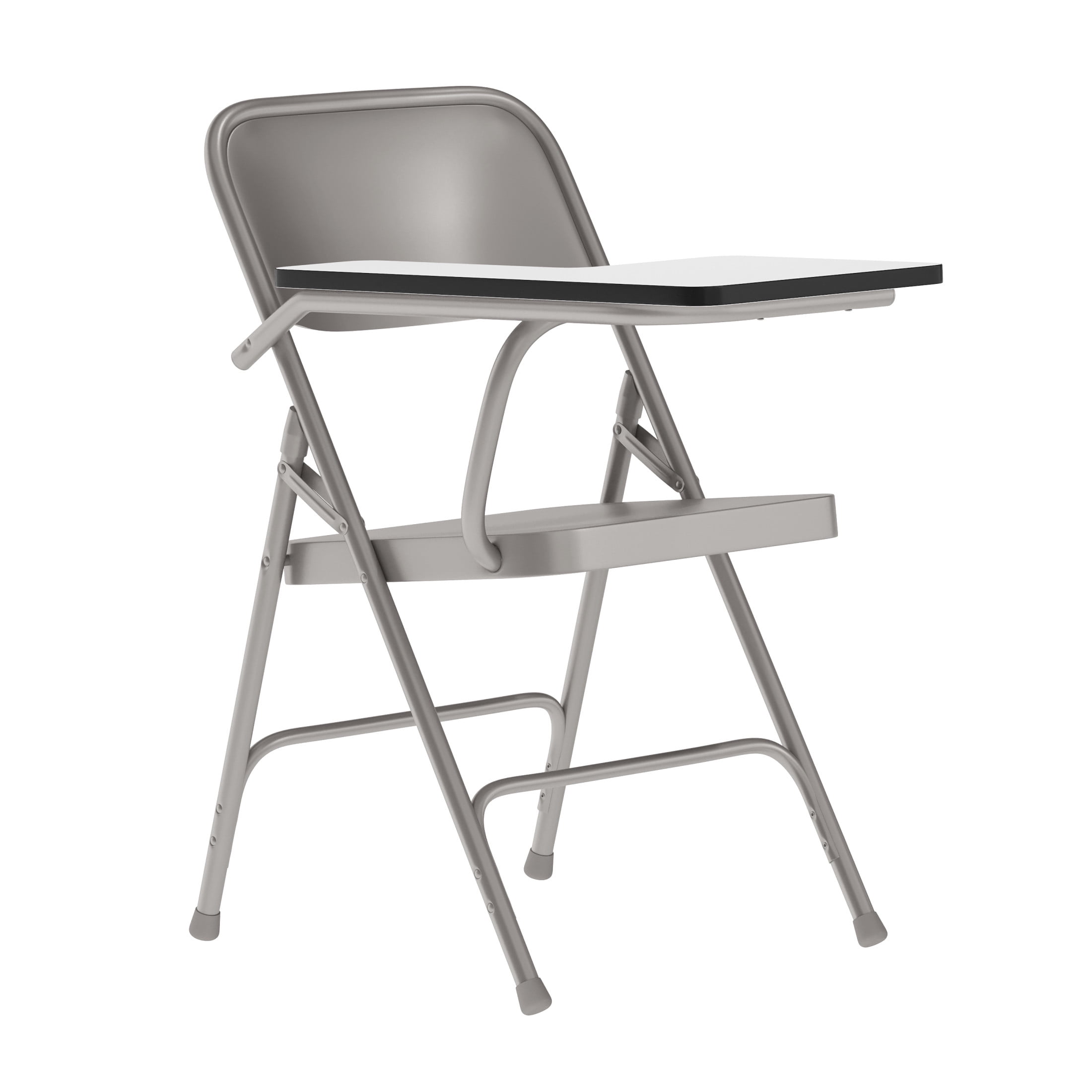 Flash Furniture Rutherford 4 Pack Premium Steel Folding Chair with Right Handed Tablet Arm