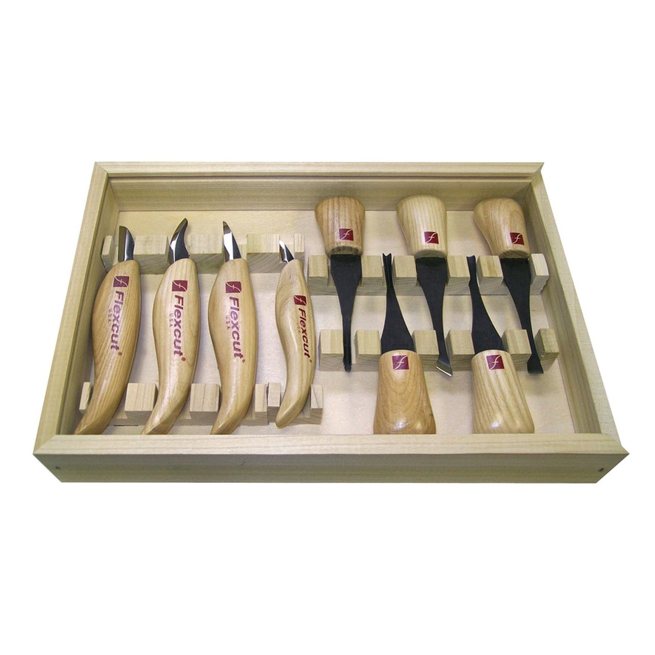 Flexcut - KN700 - Deluxe Palm & Knife Set