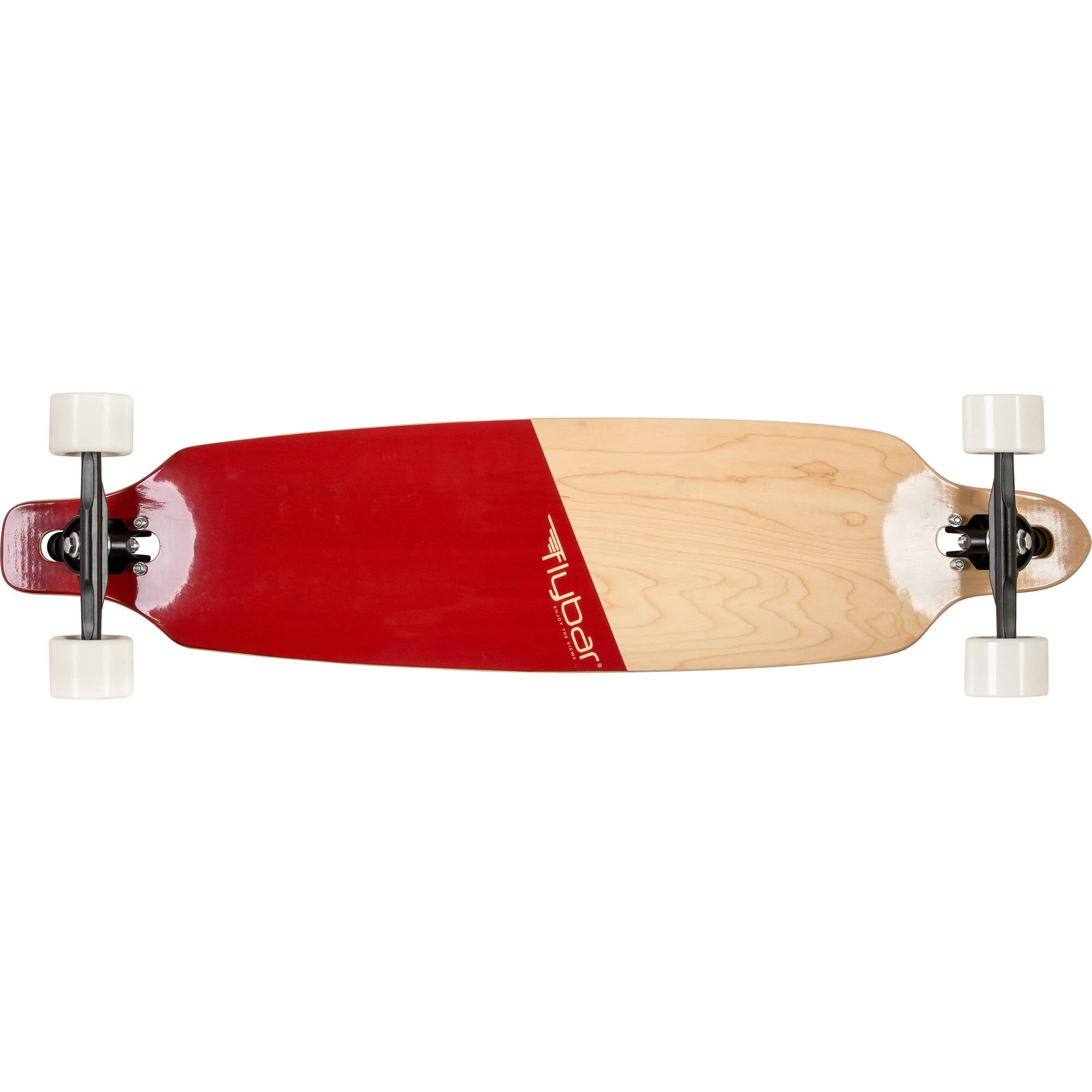 Flybar Longboard, 39", Block Red
