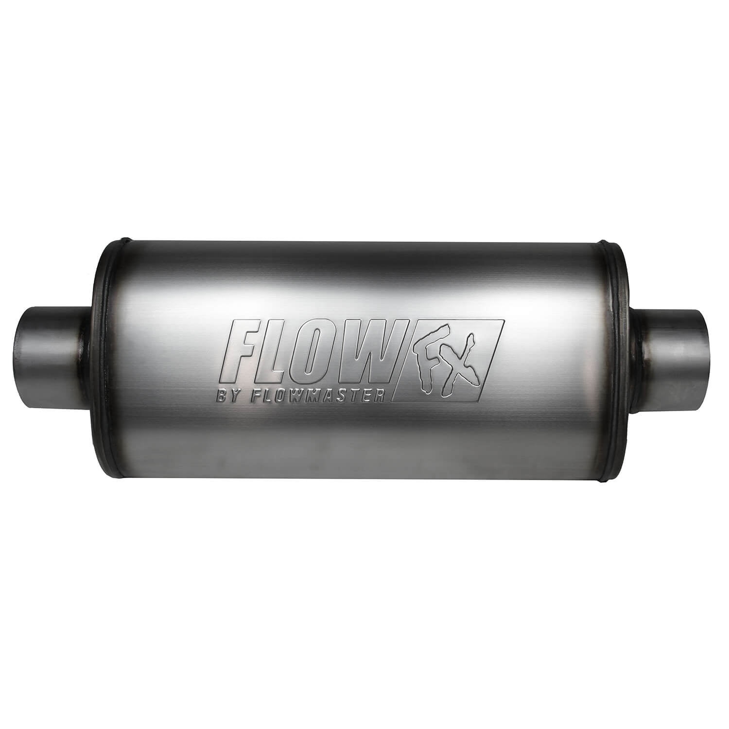 Flowmaster 74151 FlowFX Muffler 3.5" Center Inlet/Outlet - Moderate Sound 409 Stainless Steel