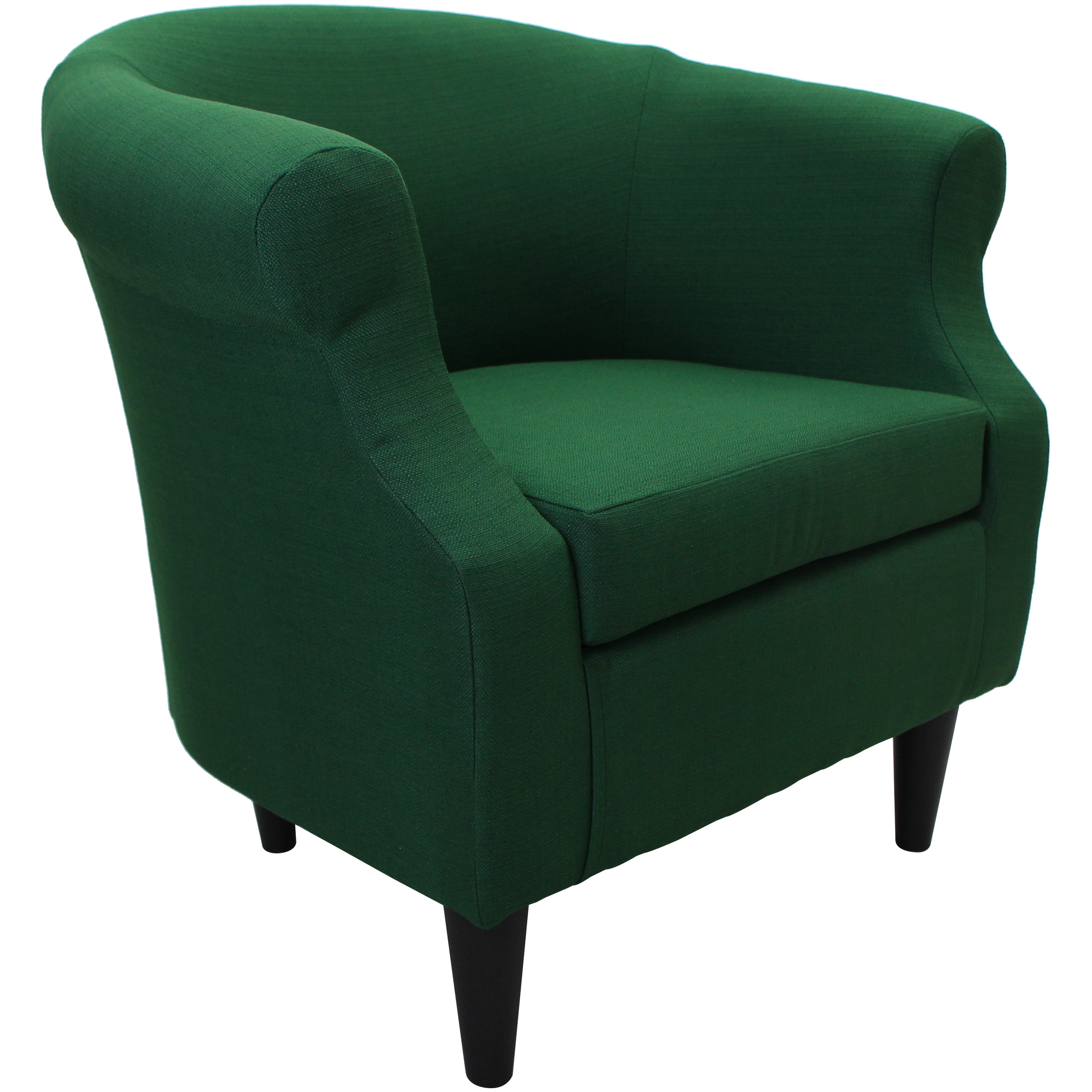Fox Hill Trading Nikole Club Chair, Emerald Green
