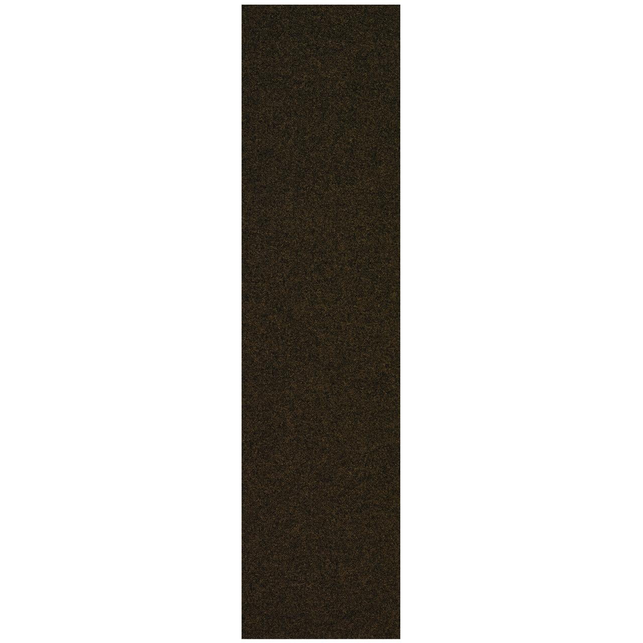 Foss Floors Mocha 36'’ x 9’' Peel and Stick Accent Indoor/Outdoor Carpet Tile Plank 8 Piece