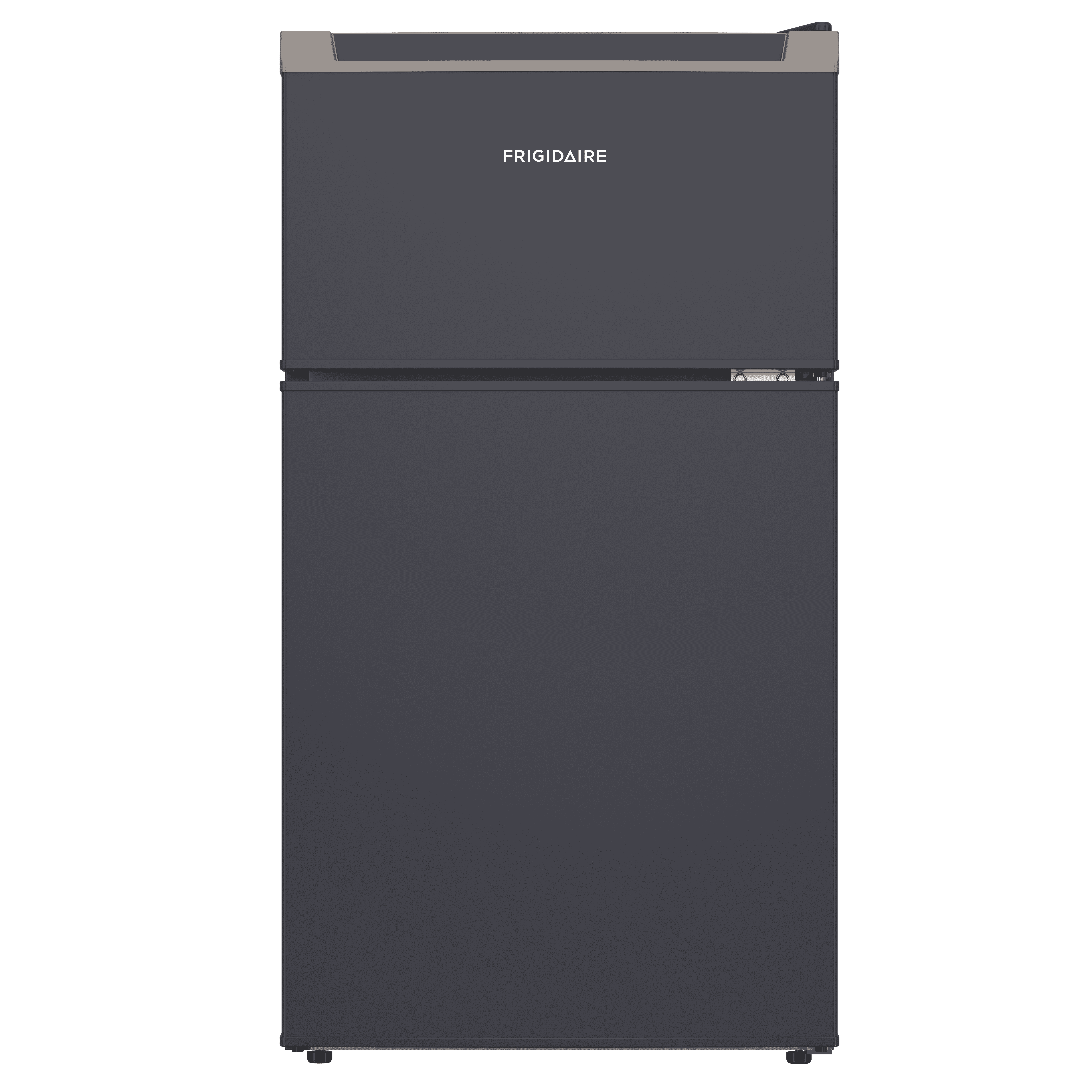 Frigidaire Compact Fridge Freezer Combo, 3.1 cu. ft. Capacity, Small Top Freezer Refrigerator, Mini Fridge, Bar Fridge with Freezer -W:17.83" x L: 19.57" X H:33.54" (Slate)