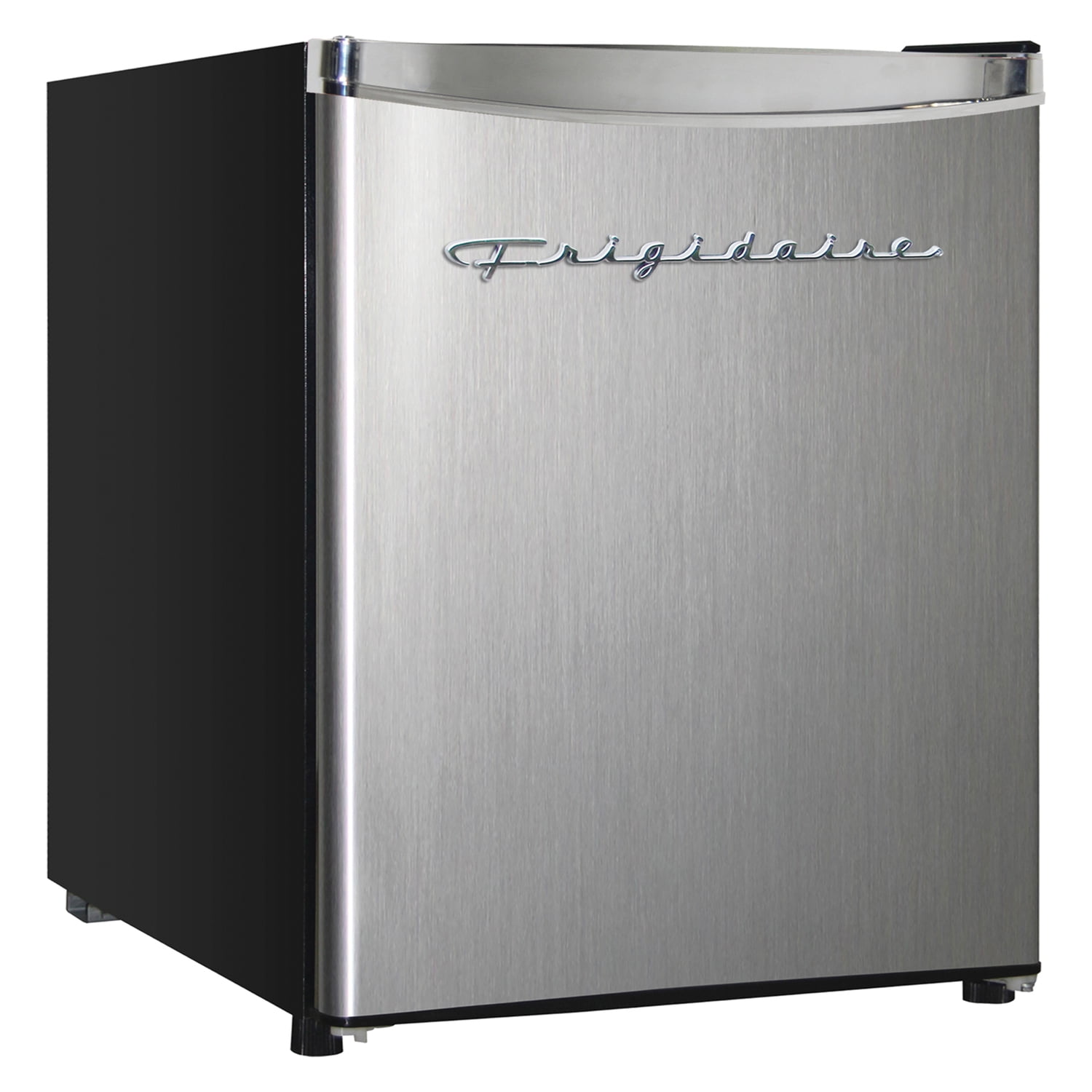Frigidaire, 1.6 Cu. ft. Capacity Retro Refrigerator with Chrome Trim, EFR182, Platinum