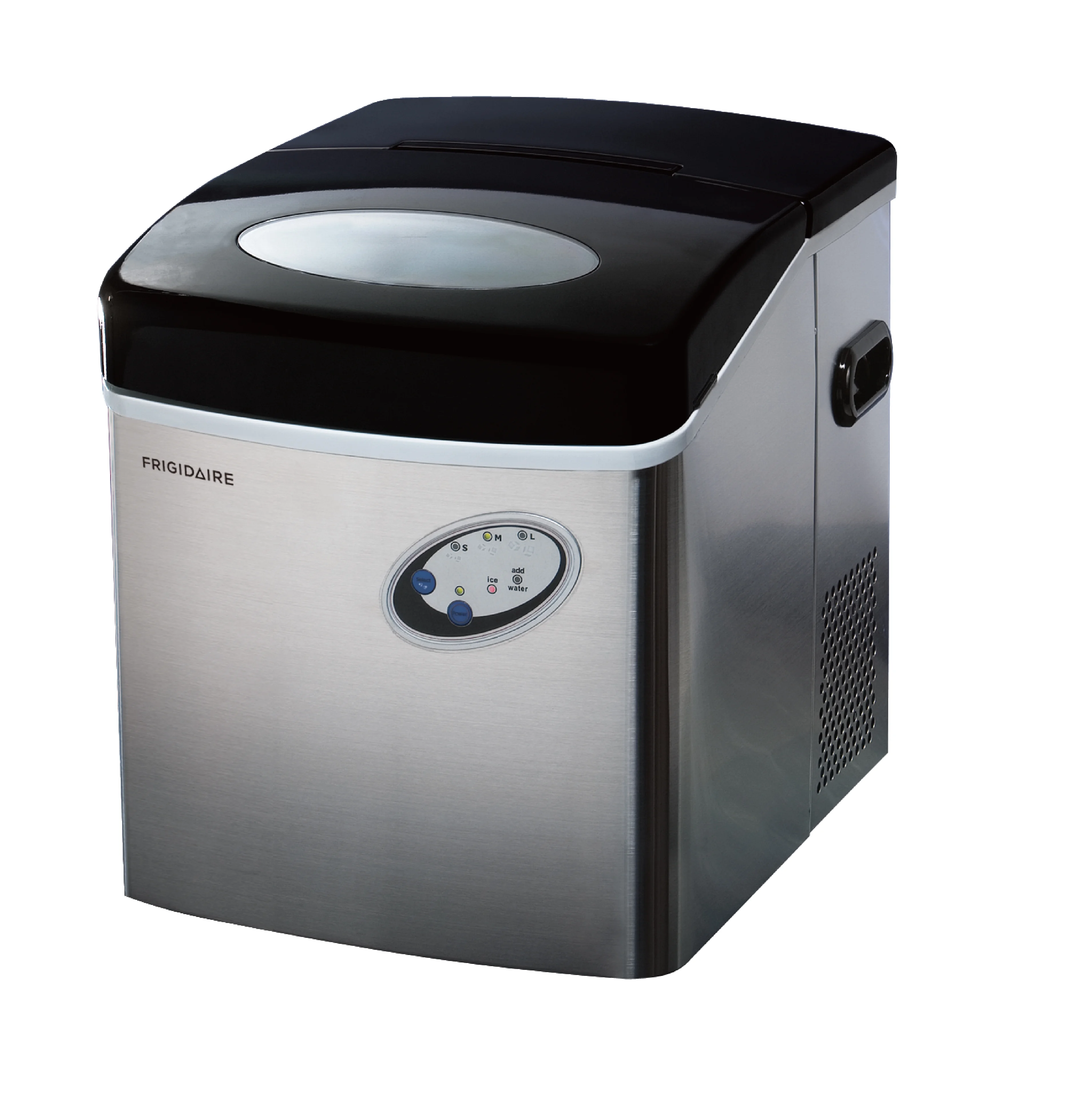 Frigidaire 48 lbs. Extra-Large Ice Maker EFIC115, Stainless Steel