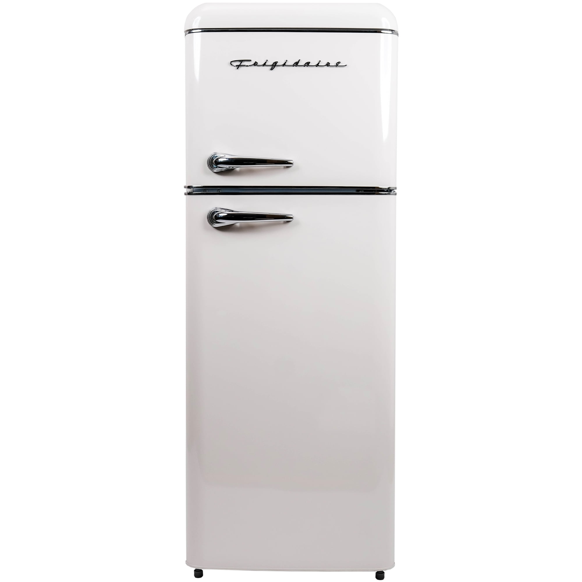 Frigidaire 7.5 Cu. ft. Top Freezer Refrigerator, Cream, Rounded Corners - Retro, EFR756