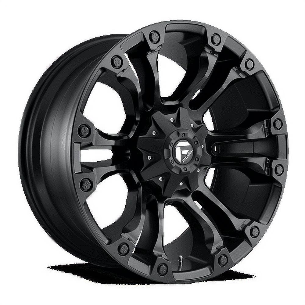 Fuel 1PC Aluminum Rim D560 VAPOR 18X9in Matte Black Finish, D56018909856