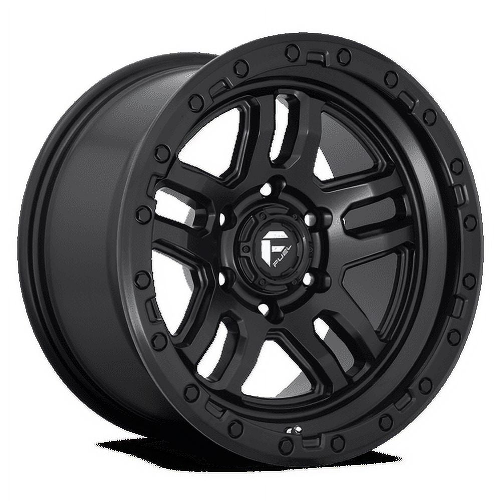 Fuel 1PC Aluminum Rim D700 AMMO 17X9in Matte Black Finish, D70017908445