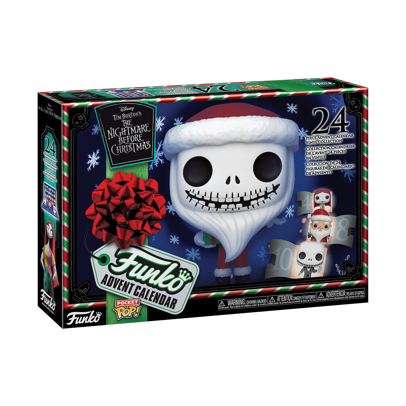 Funko Adult Vinyl The Nightmare Before Christmas Jack Skellington Advent Calendar, Black