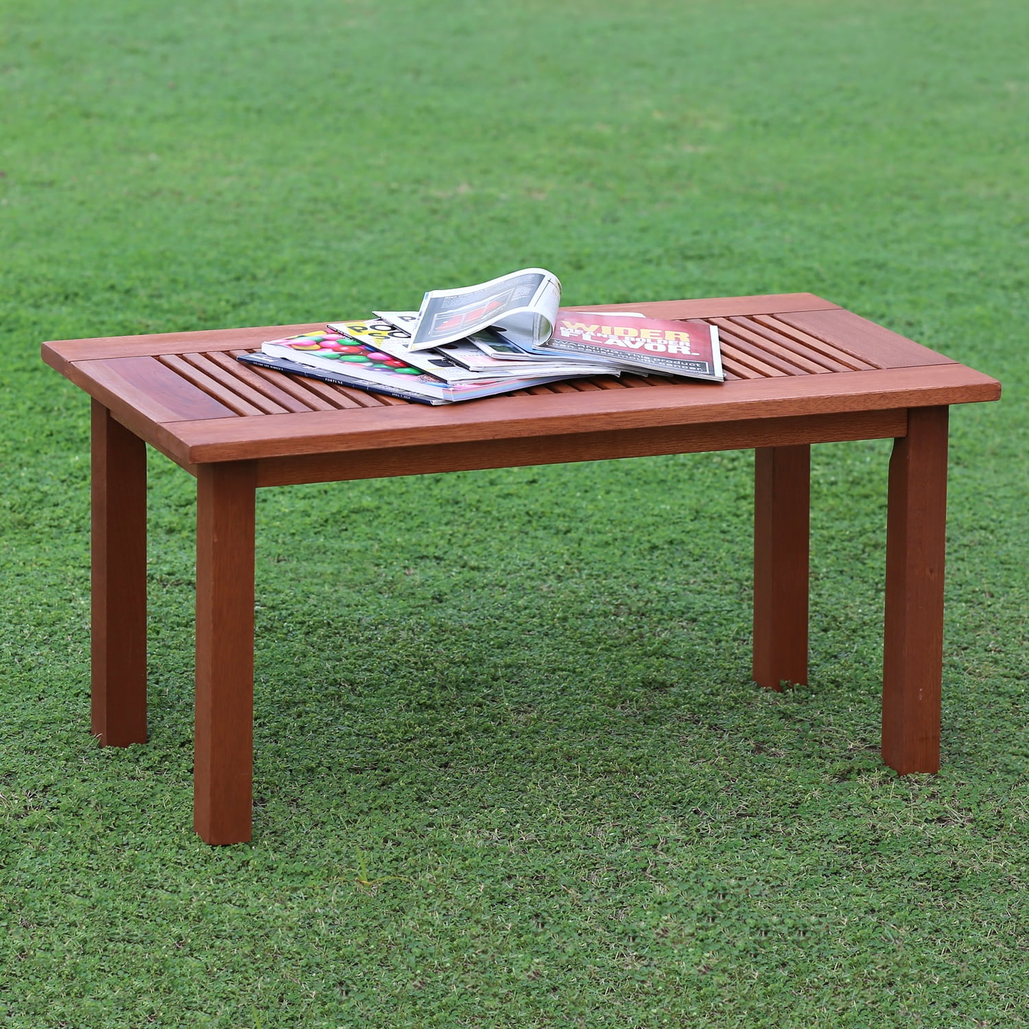 Furinno FG16504 Tioman Hardwood Outdoor Coffee Table