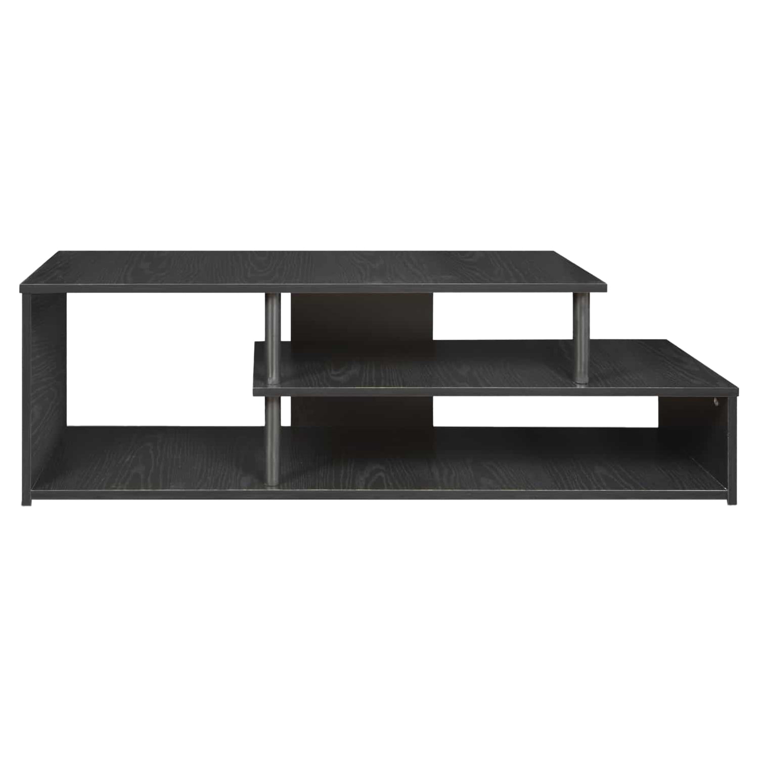 Furinno 15044 Econ Low-Rise TV Stand, Black