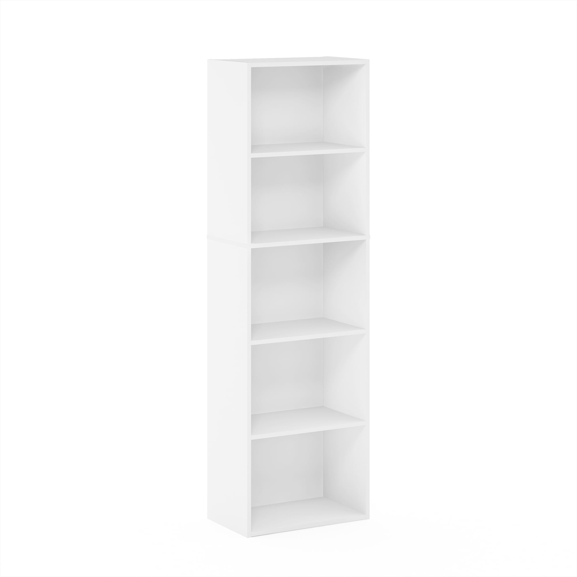 Furinno 5 Tier Reversible Open Shelf Bookcase
