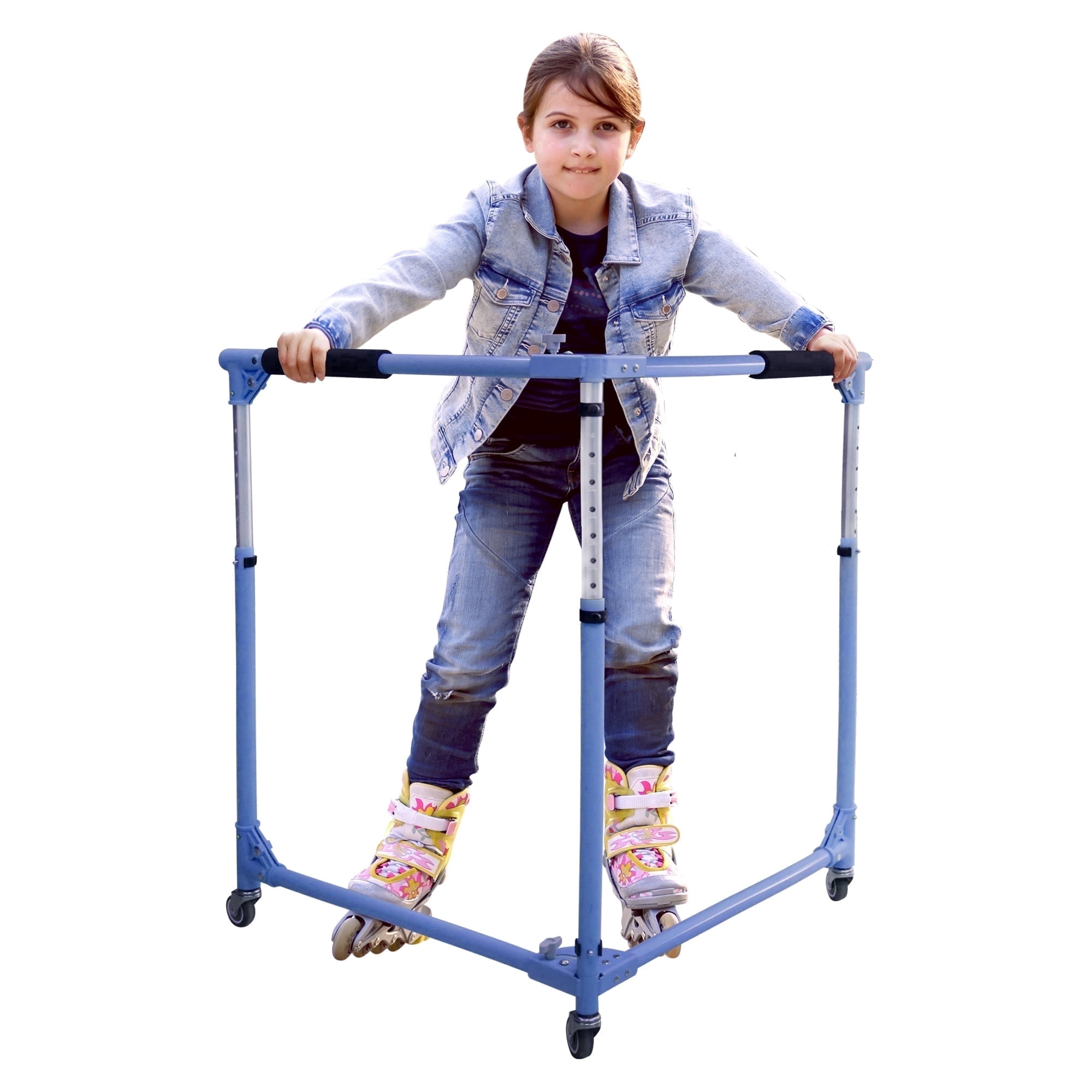 GanFindX Folding Skater Aid Roller Skate Trainer for Kids Toddler Adjustable Height