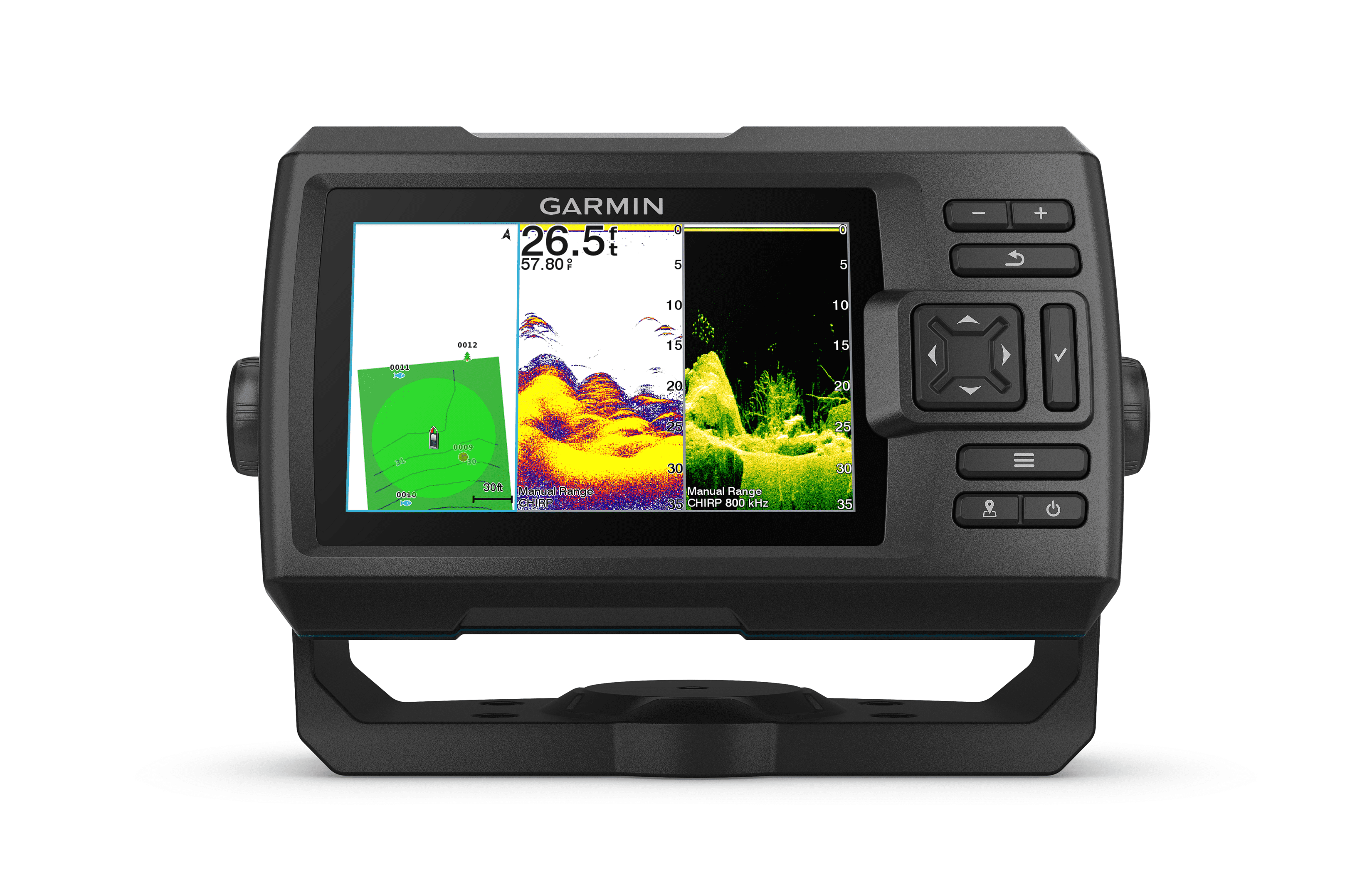 Garmin Striker Vivid 5cv, Easy-to-Use 5-inch Color Fishfinder and Sonar Transducer