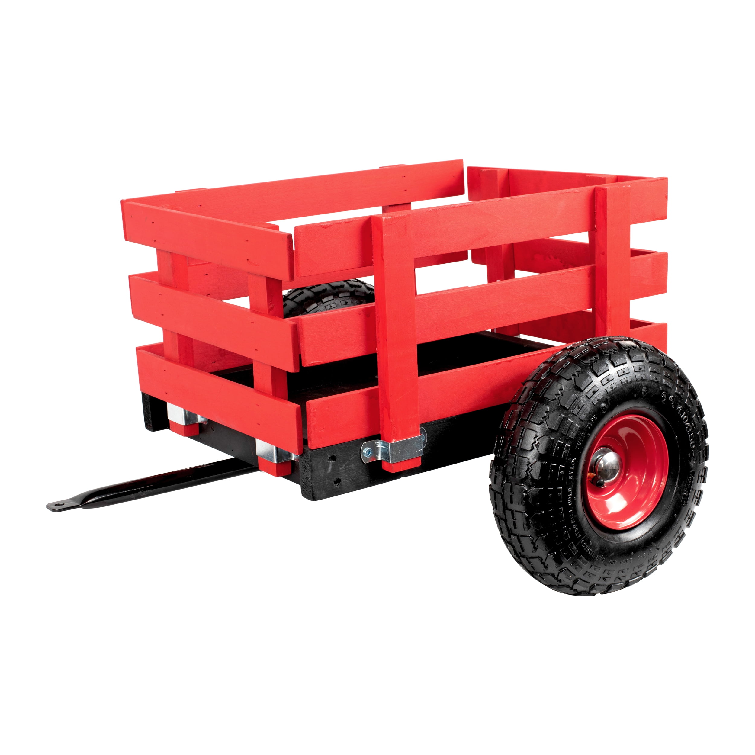 Gener8 Wagon with Inflatable Rubber Tires, for Ages 3-7, Red, Unisex, 44 lb Capacity, Manual
