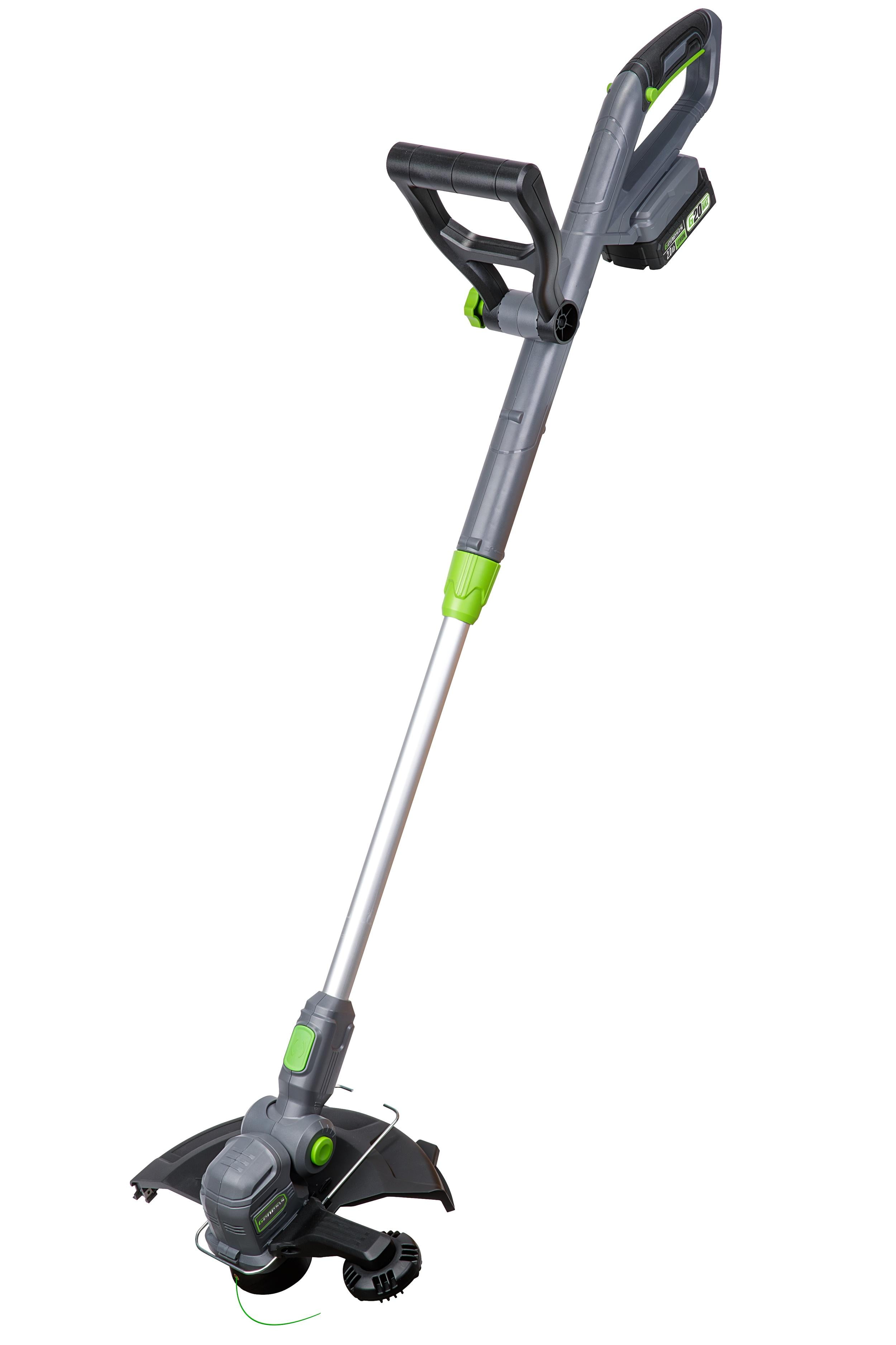Genesis 20V 12-Inch Cordless String Trimmer and Edger with 2.0Ah Battery and Charger
