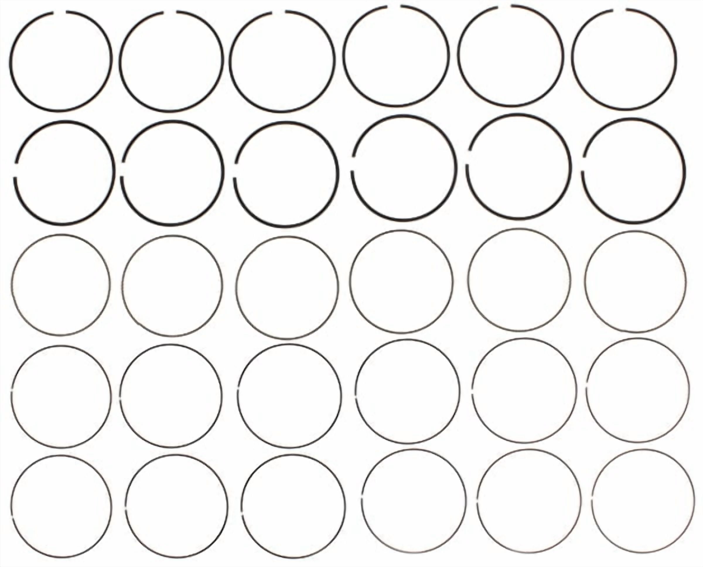 Genuine MAHLE RING SET MOLY