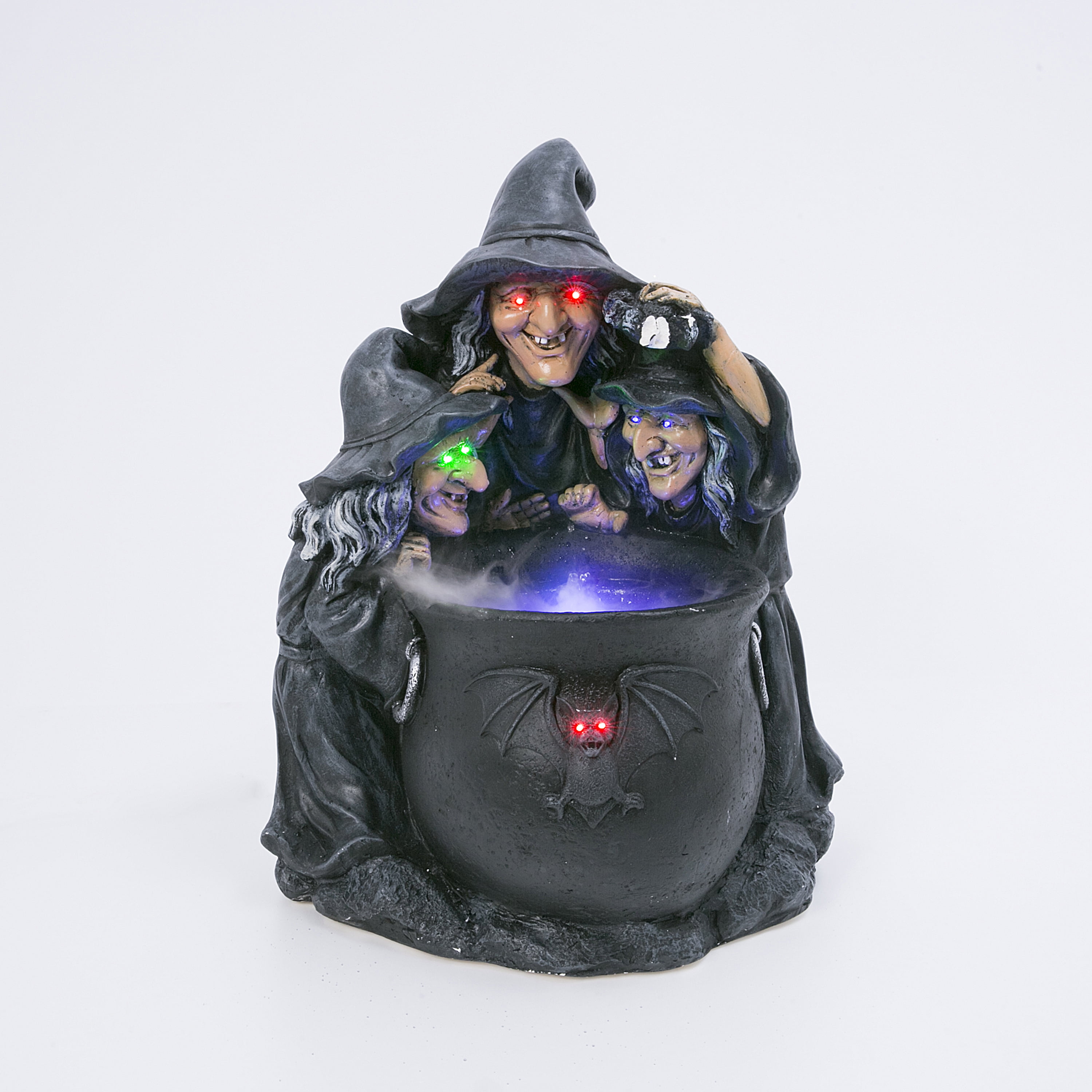 Gerson Electric 23-Inch High Color Changing Illuminated Smoking Magnesium Witches Cauldron