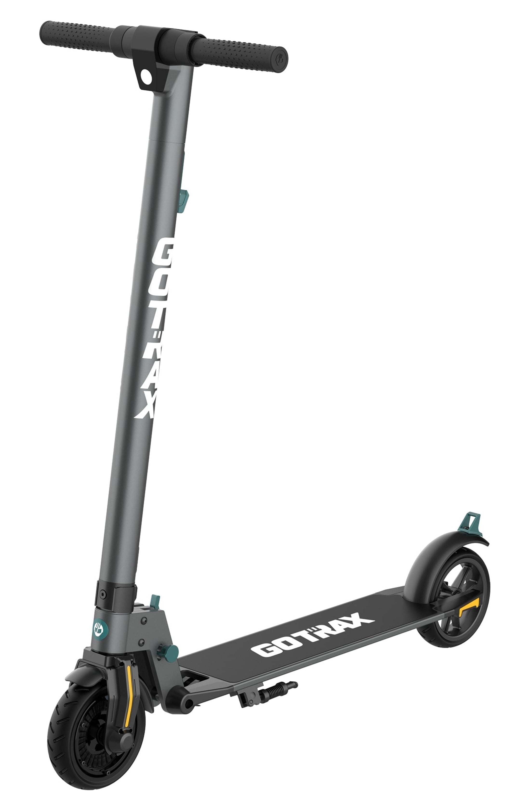 GOTRAX G2Plus Foldable Electric Scooter for Adult Teens Age of 8+ with 6" Tires, 200W 12mph, Gray