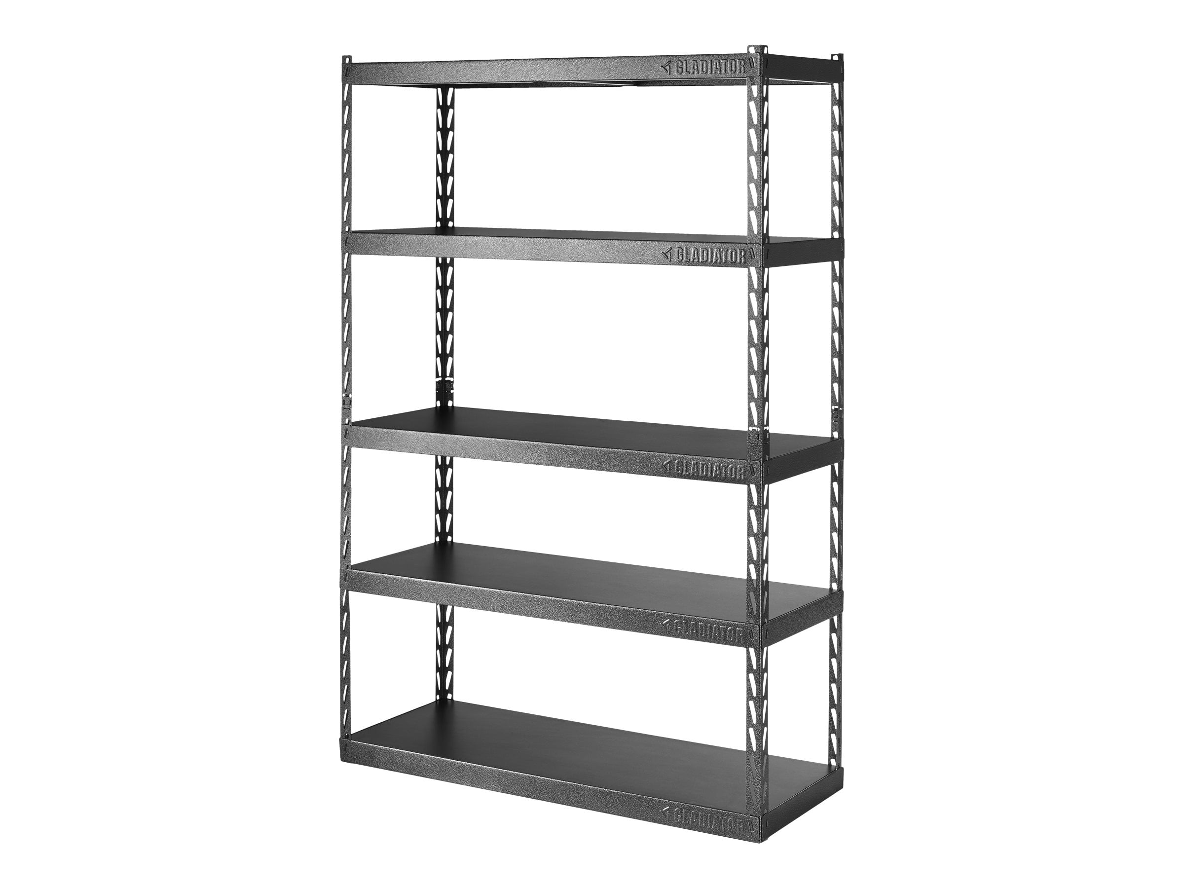 Gladiator 48" WIDE EZ CONNECT RACK WITH FIVE 18" DEEP SHELVES