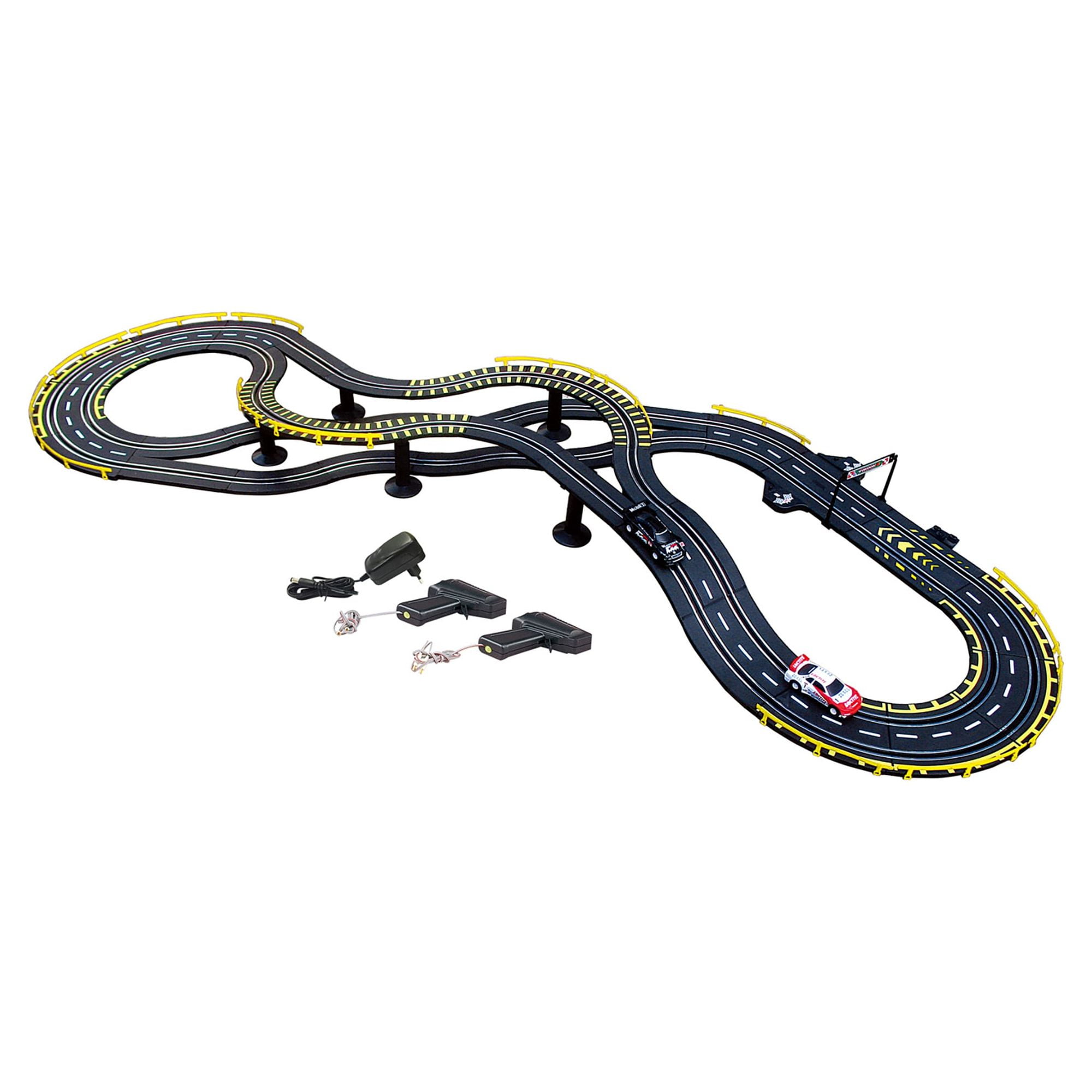 Golden Bright Furious Challenger Road Racing Slot Car Set