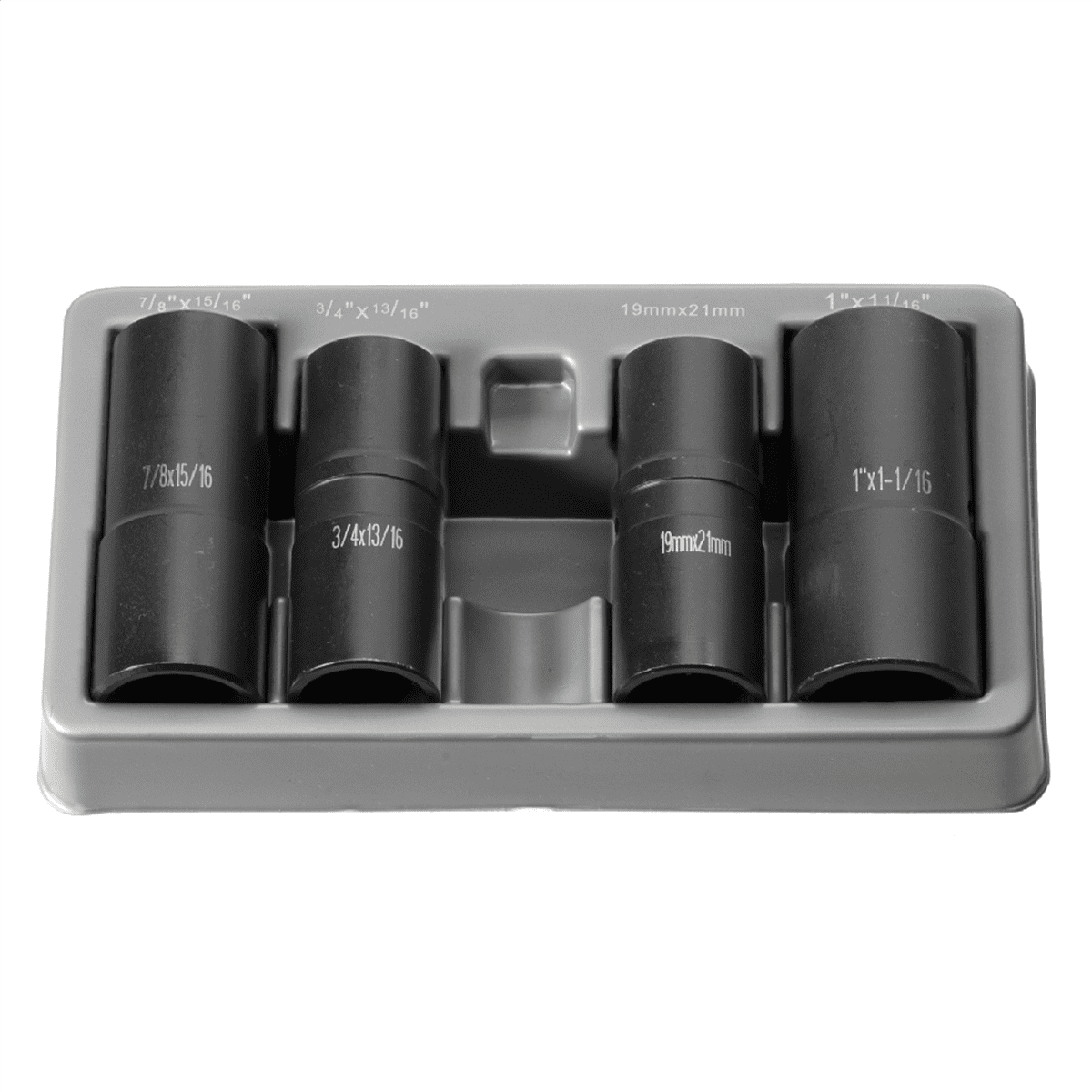 Grey Pneumatic 1504FW 1/2" Drive 4-Piece "Flip" Socket Set