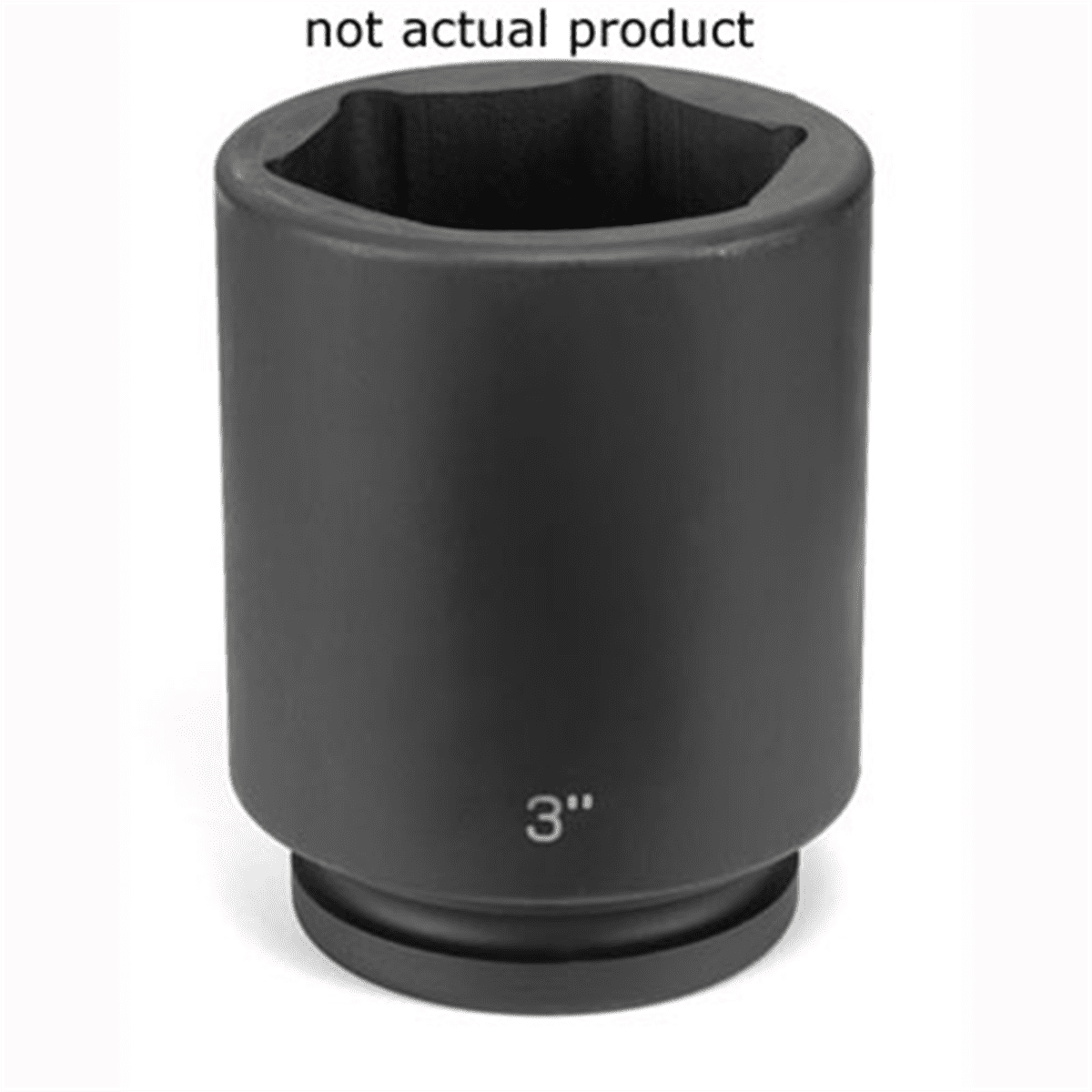 Grey Pneumatic 4088D 1 in. Drive x 2-3/4 in. Deep Impact Socket