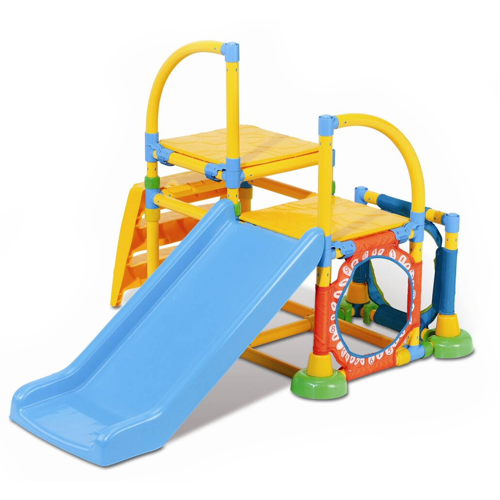 Grow'N Up Toddler Climb 'N Slide Plastic Jungle Gym