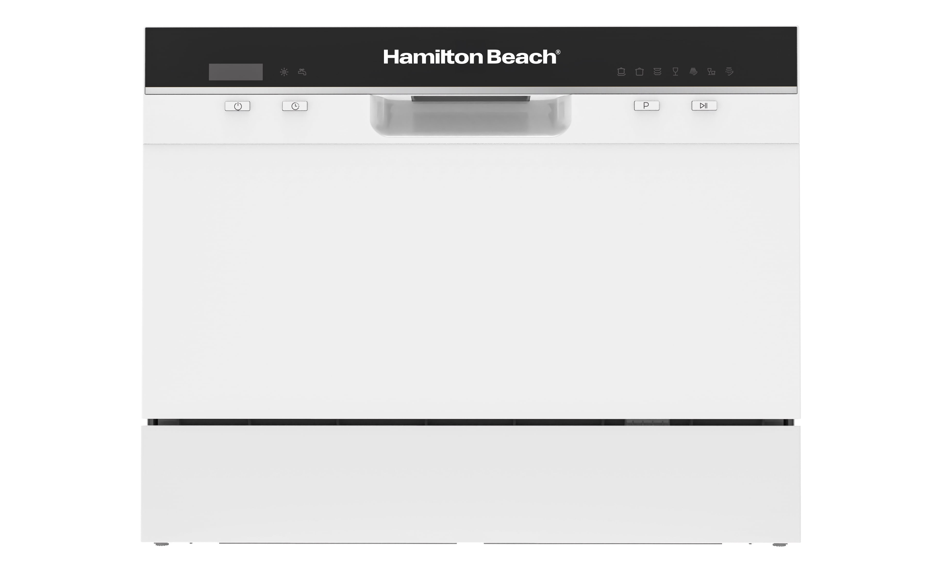 Hamilton Beach Countertop Dishwasher, White