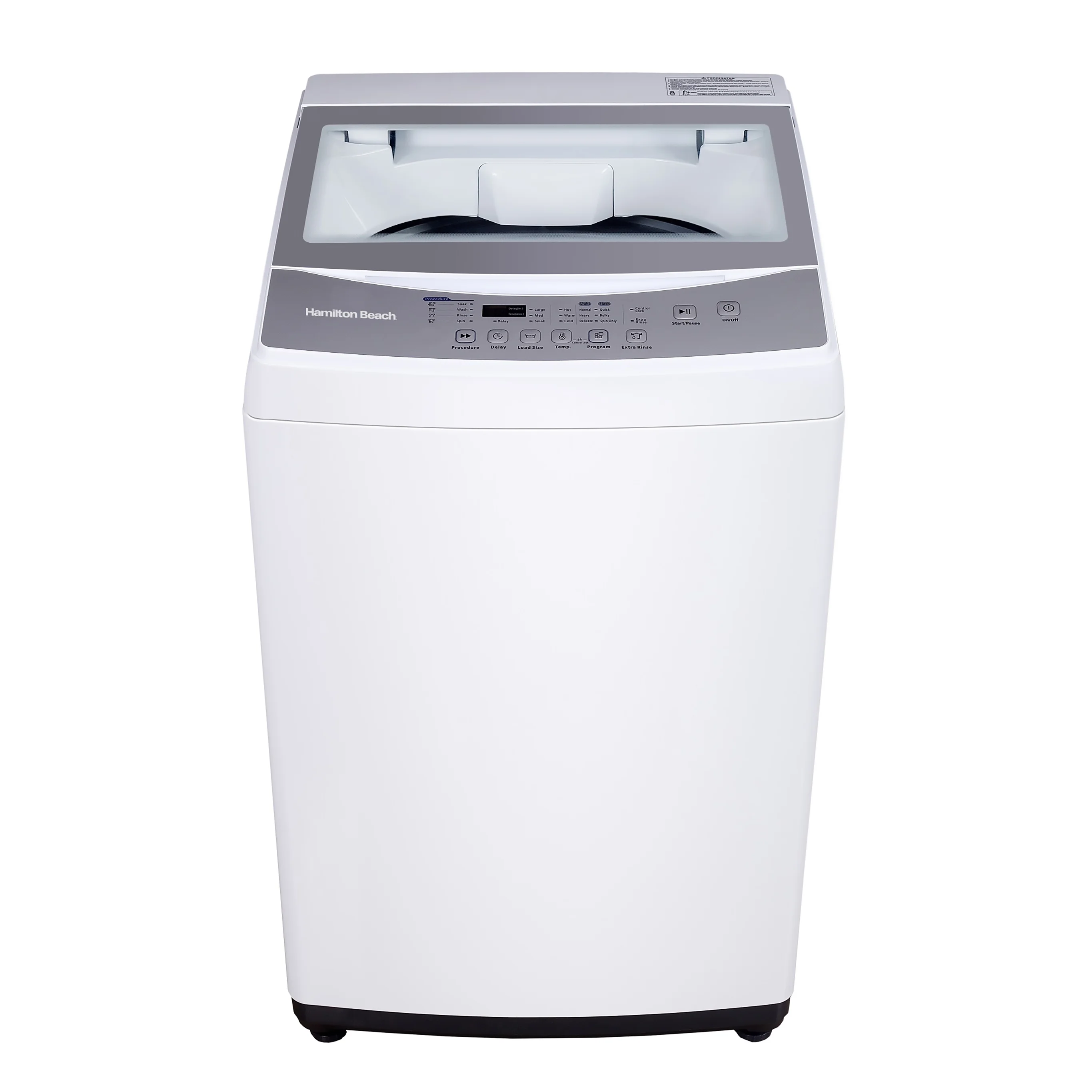 Hamilton Beach 3.0 Cu. Ft. Portable Washer , HBPW302, White