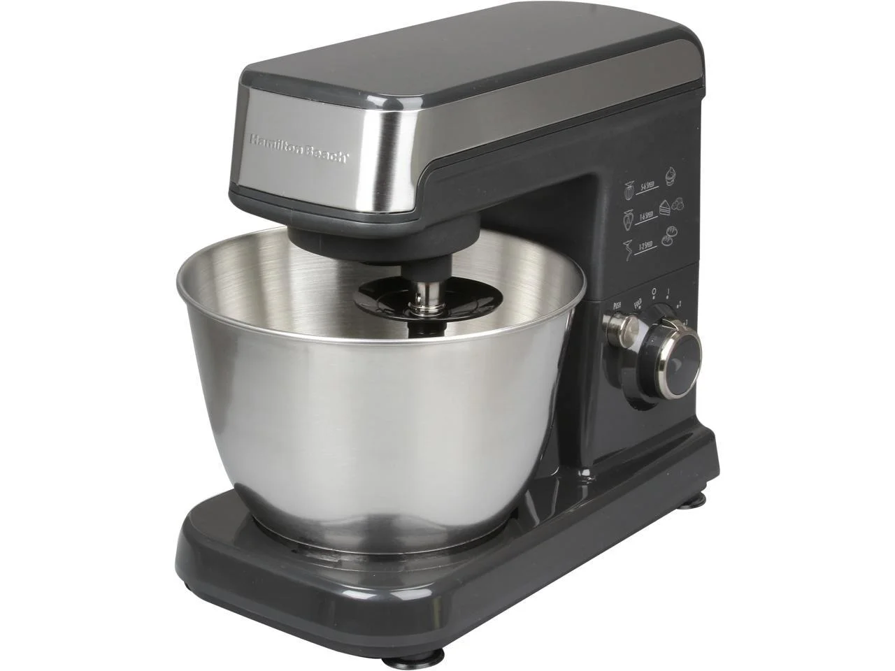Hamilton Beach 6-Speed Classic Stand Mixer, 3.5 Quarts, Black, 63326