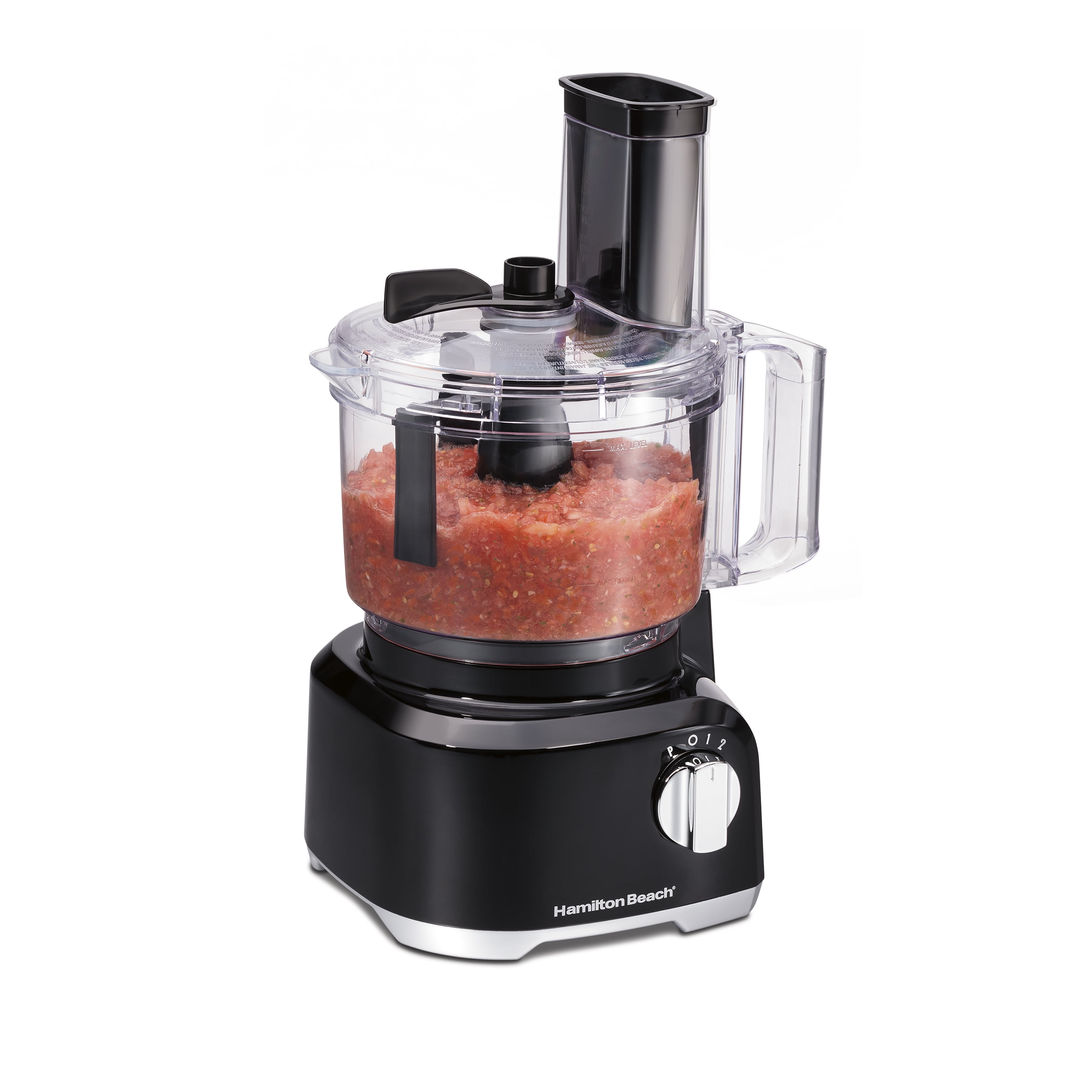 Hamilton Beach 70743 Bowl Scraper 8 Cup Food Processor, Black