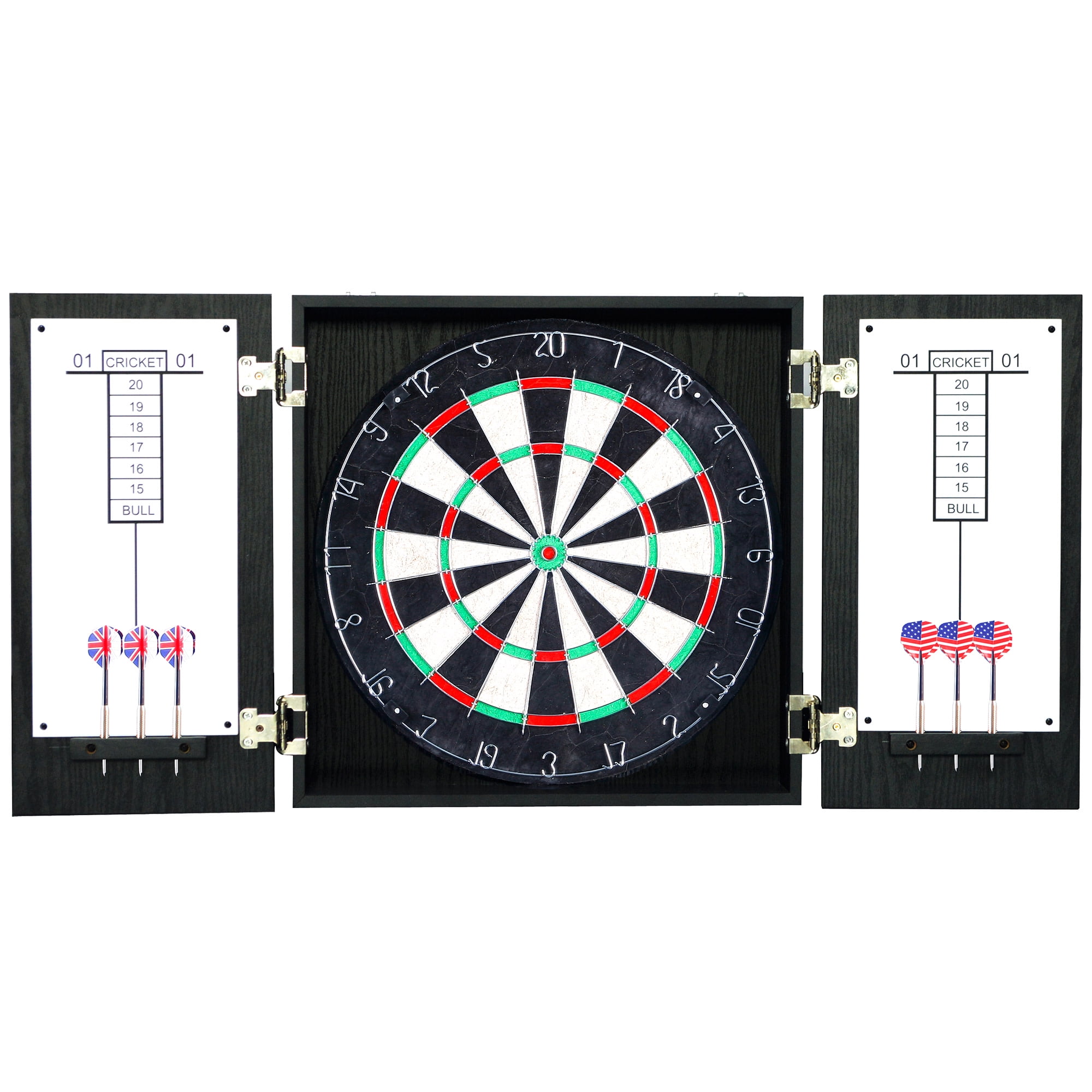 Hathaway Winchester Dartboard & Cabinet Set, 19.75-in w