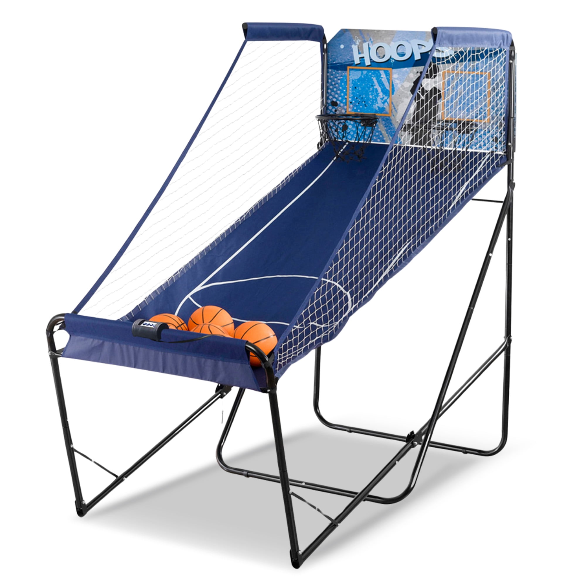 Hathaway Hoops Dual Basketball Arcade Game with Electronic Digital Scoring