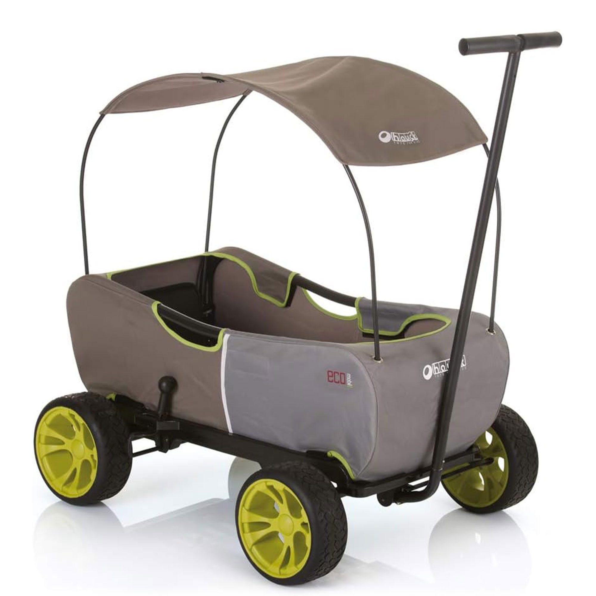 Hauck ECOmobil Foldable Hand-Pull Wagon - Forest